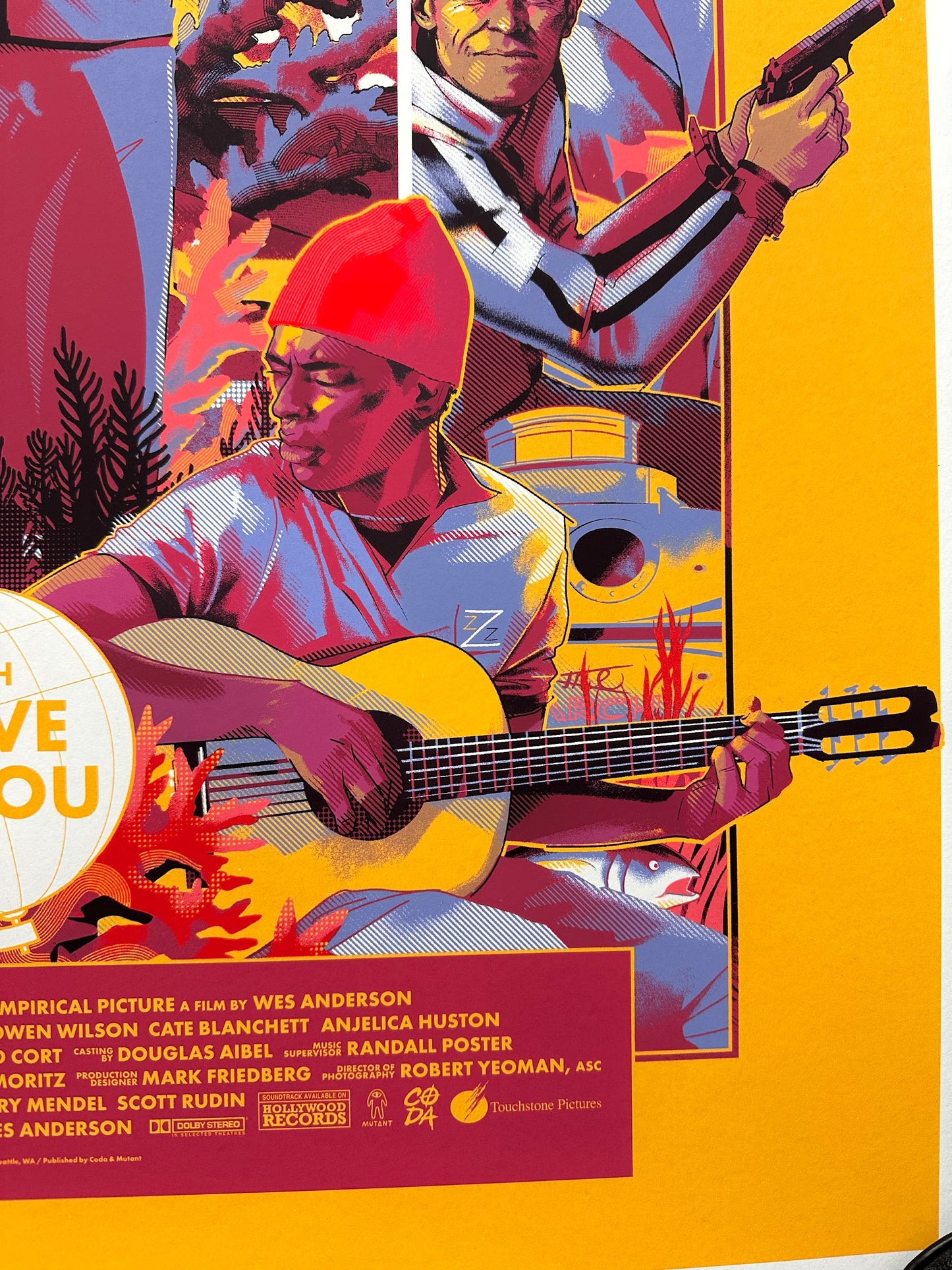 Matt Taylor – The Life Aquatic with Steve Zissou, 24 x 36 in, poster, image 7