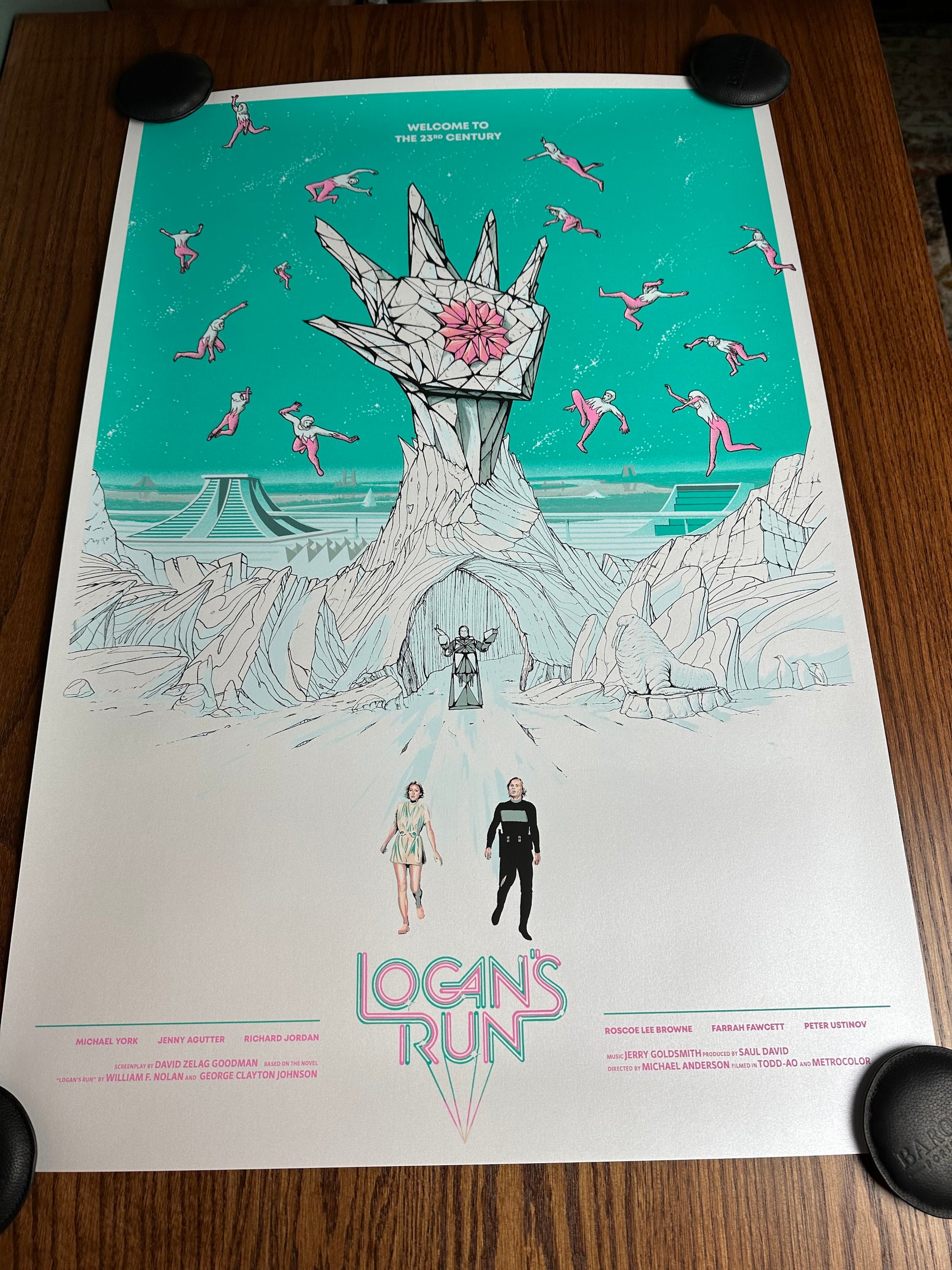 Cristian Eres – Logan's Run, 24 x 36 in, poster