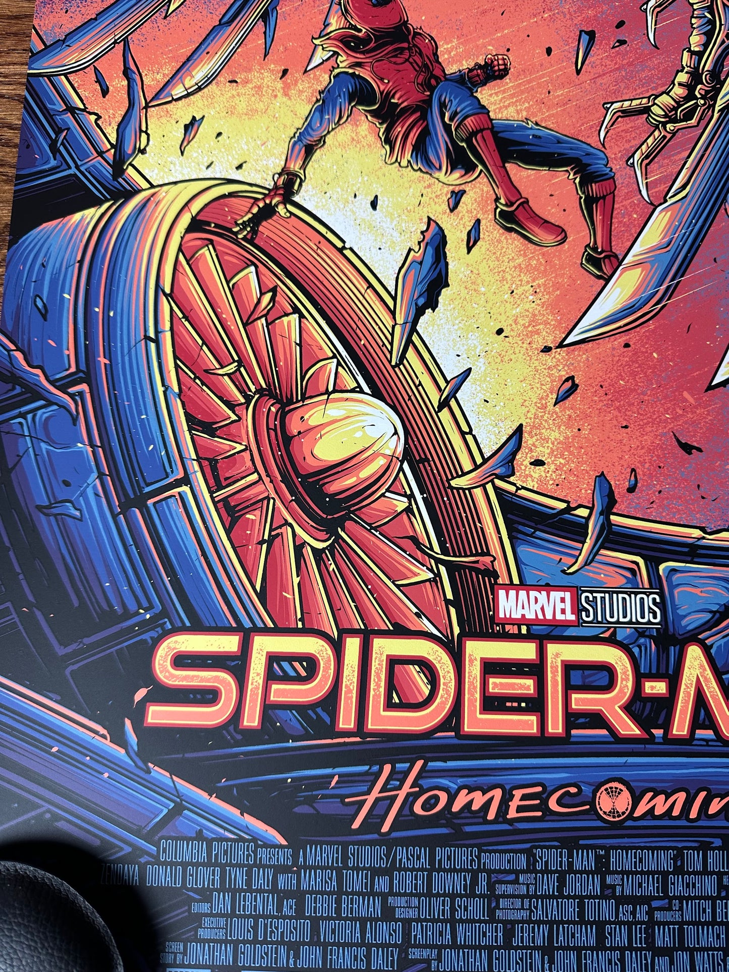 Dan Mumford – Spider-Man Homecoming, 18 x 24 in, art print, image 3