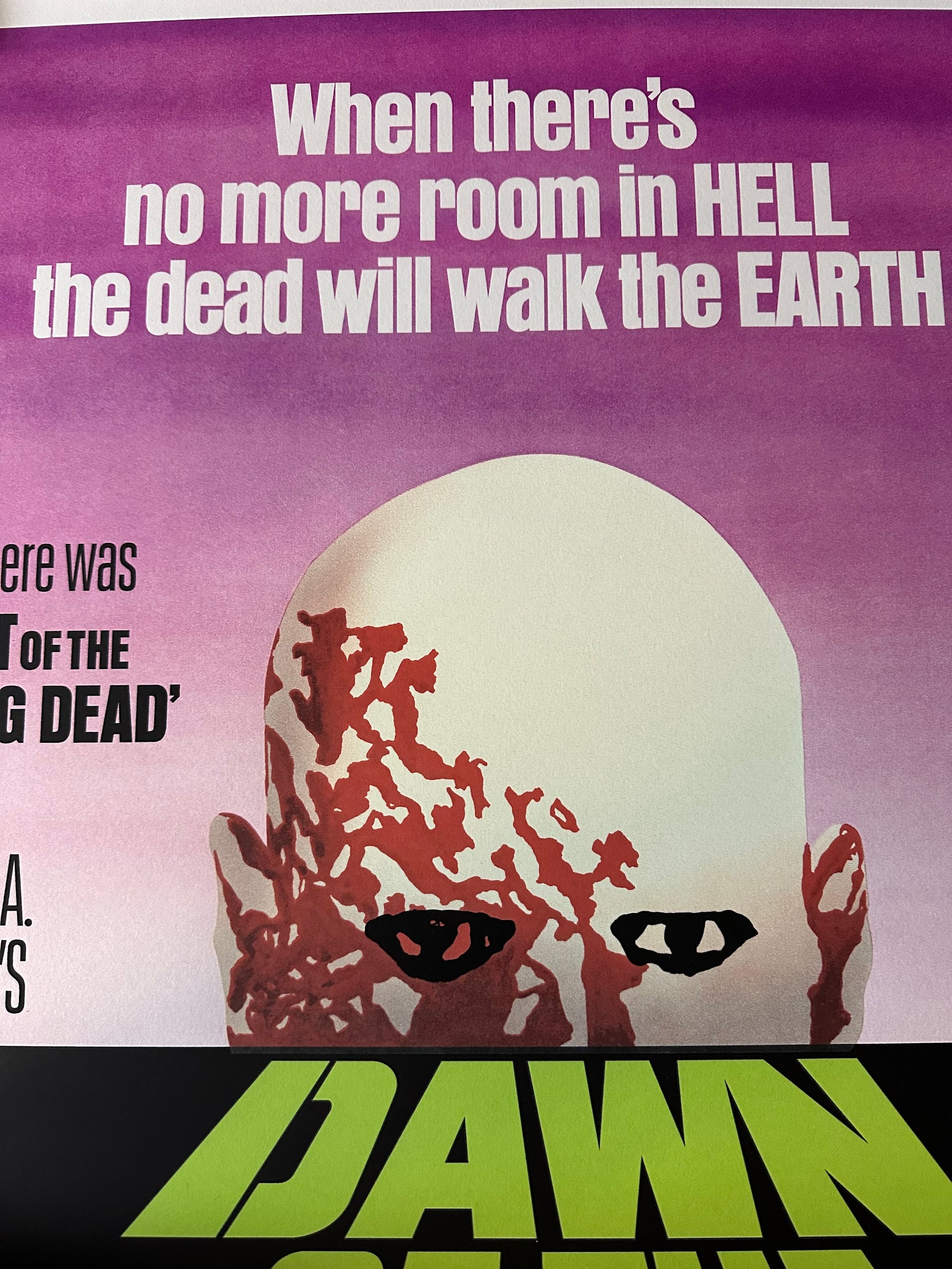 Jason Edmiston – Dawn of the Dead GID Variant, 24 x 36 in, poster, image 2