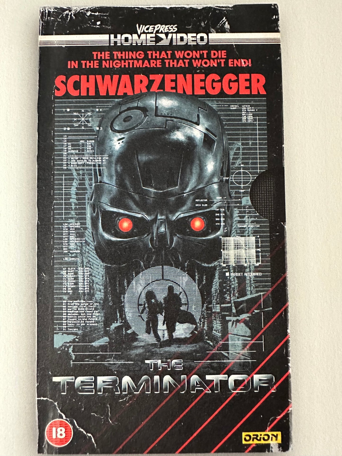 Florey - Terminator Vice Press VHS Promo 8x10 art print - detail image 2