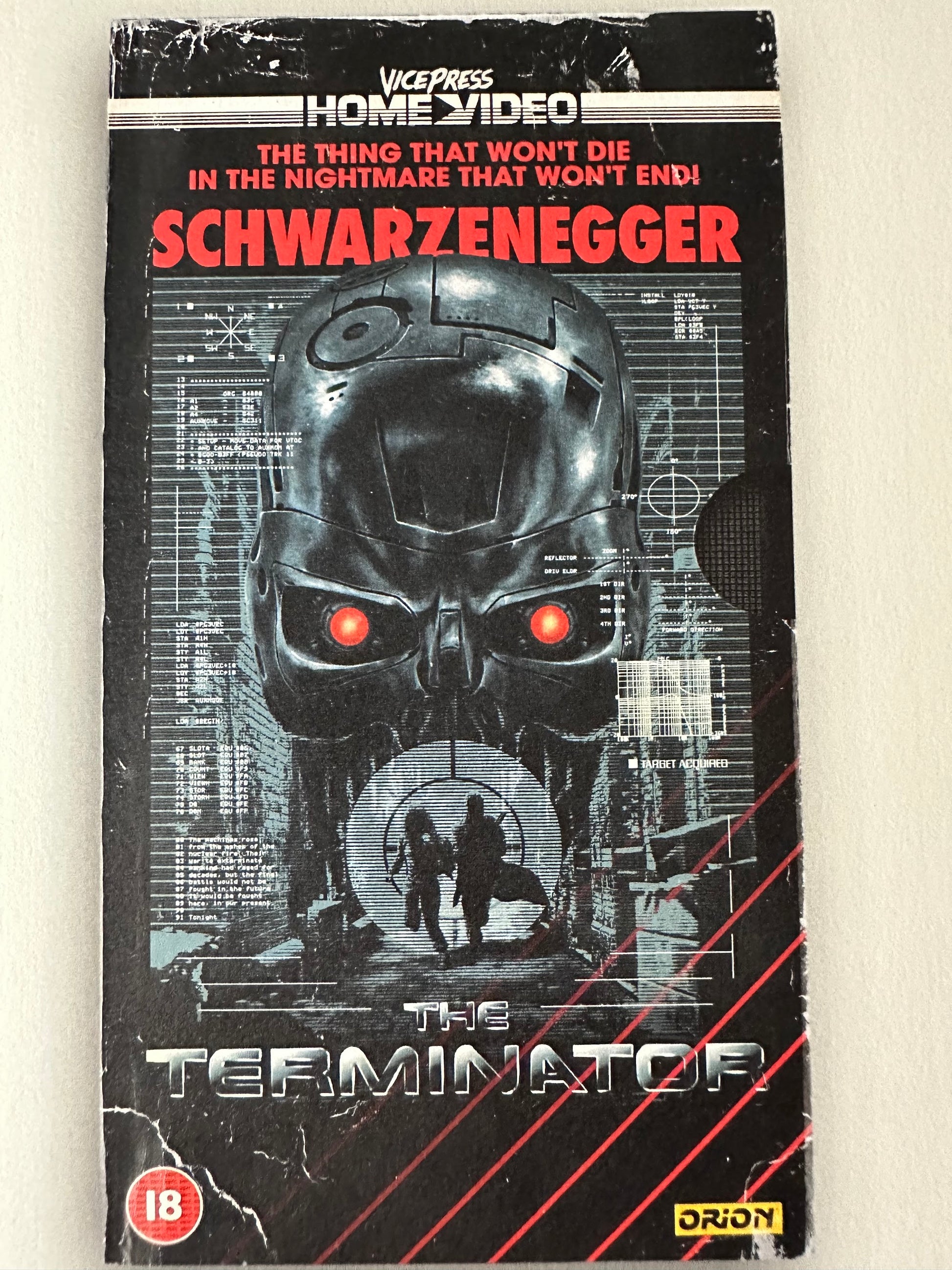 Florey - Terminator Vice Press VHS Promo 8x10 art print - detail image 2