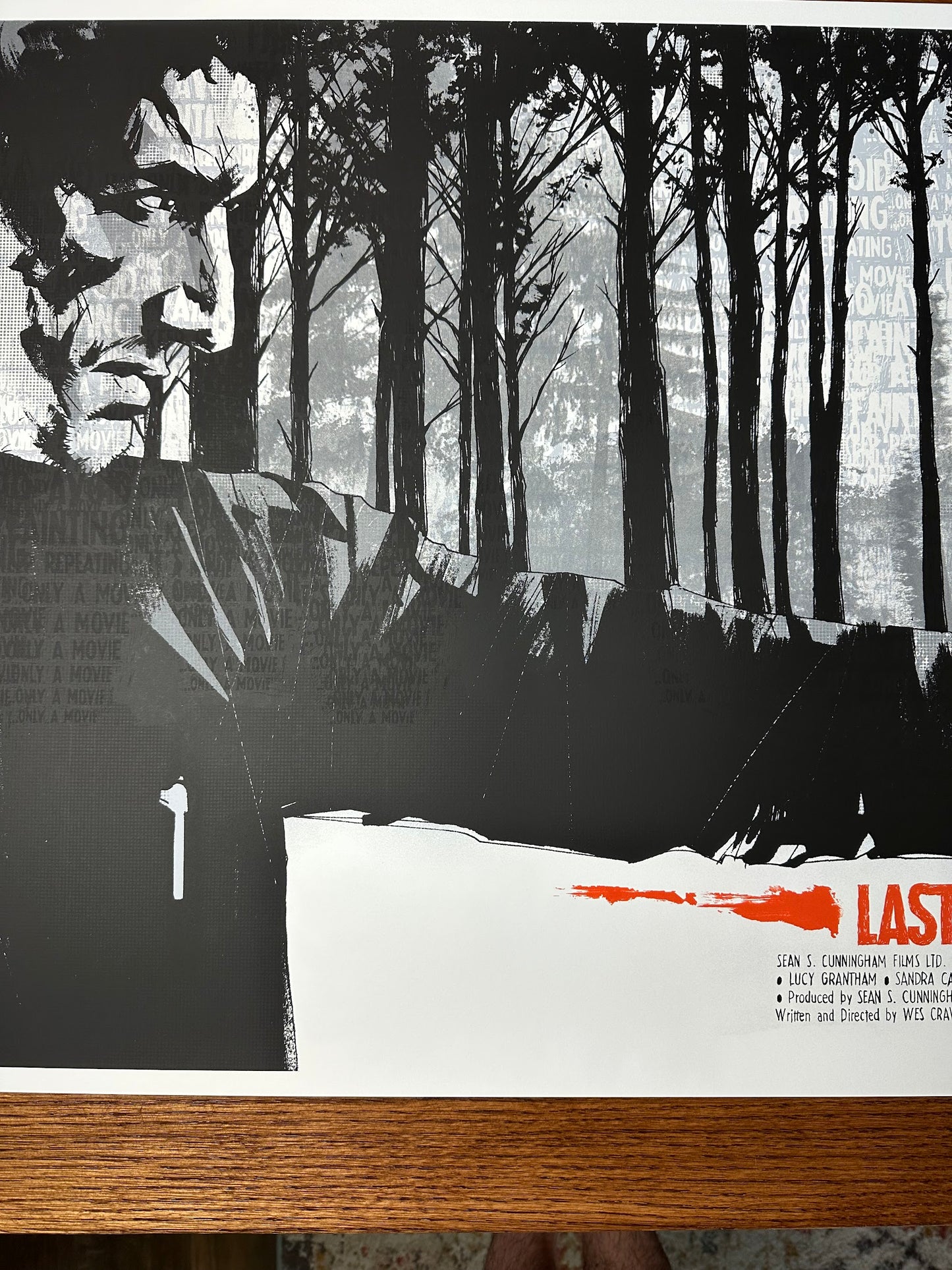 Jock – The Last House on the Left, 36 x 24 in, poster, image 3