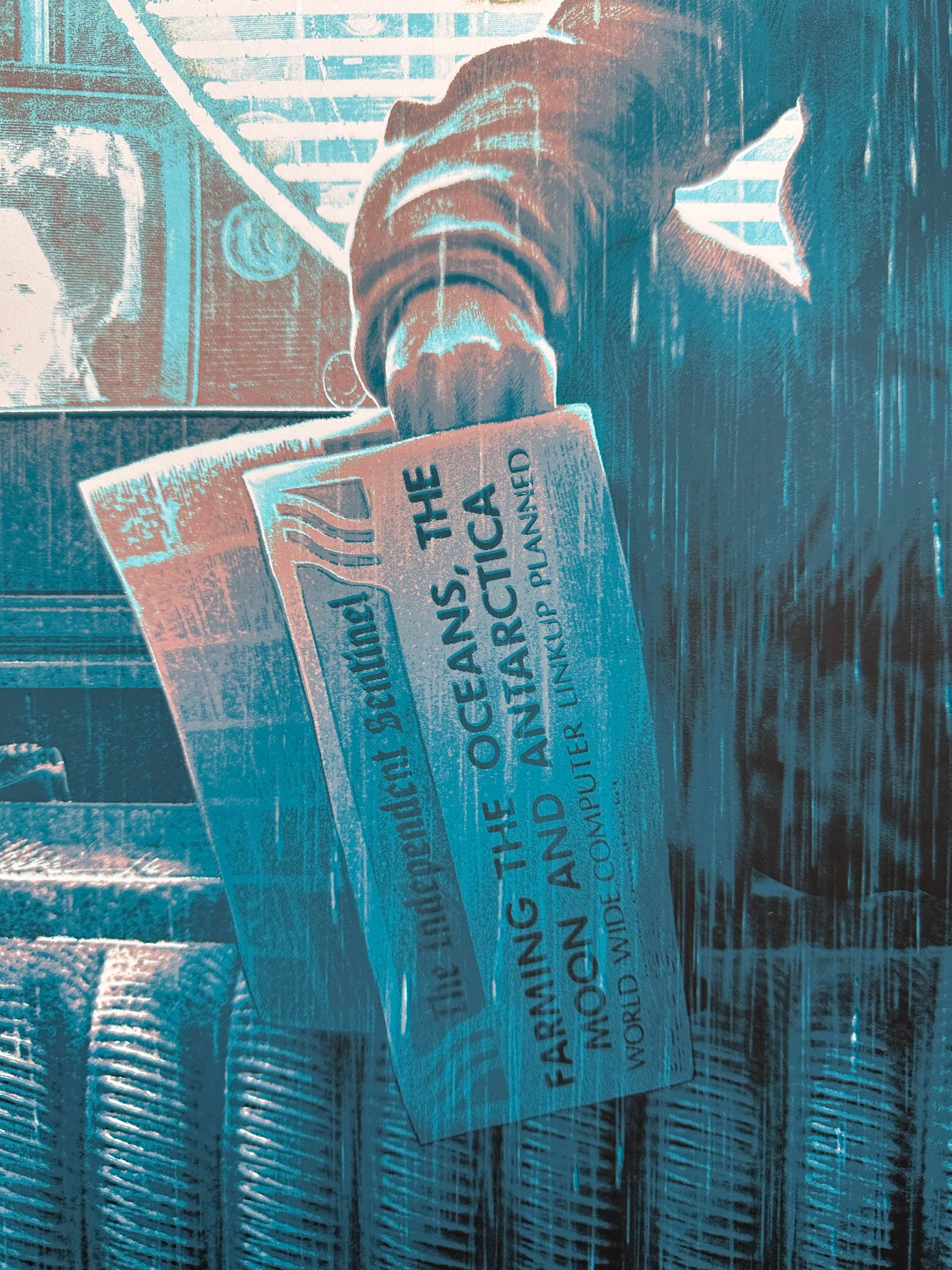 Kevin Wilson – Blade Runner, 24 x 36 in, poster, image 4