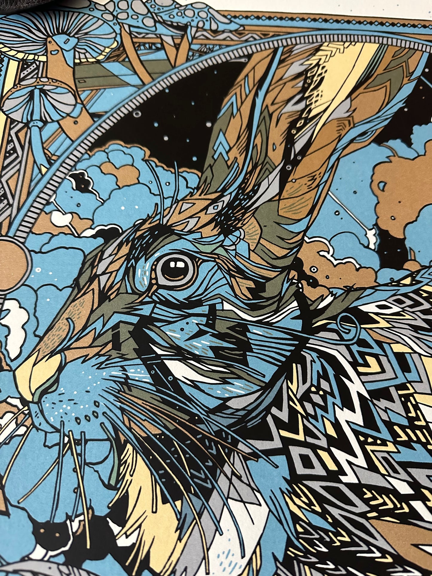 Tyler Stout – Lepus Reflector, 18 x 24 in, art print, image 2