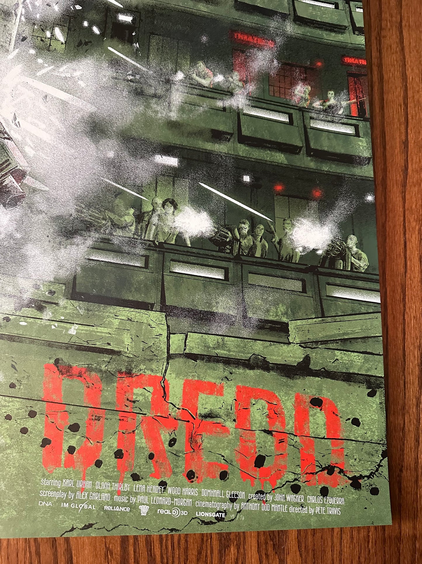Ben Terdik – Dredd, 24 x 36 in, poster, image 6