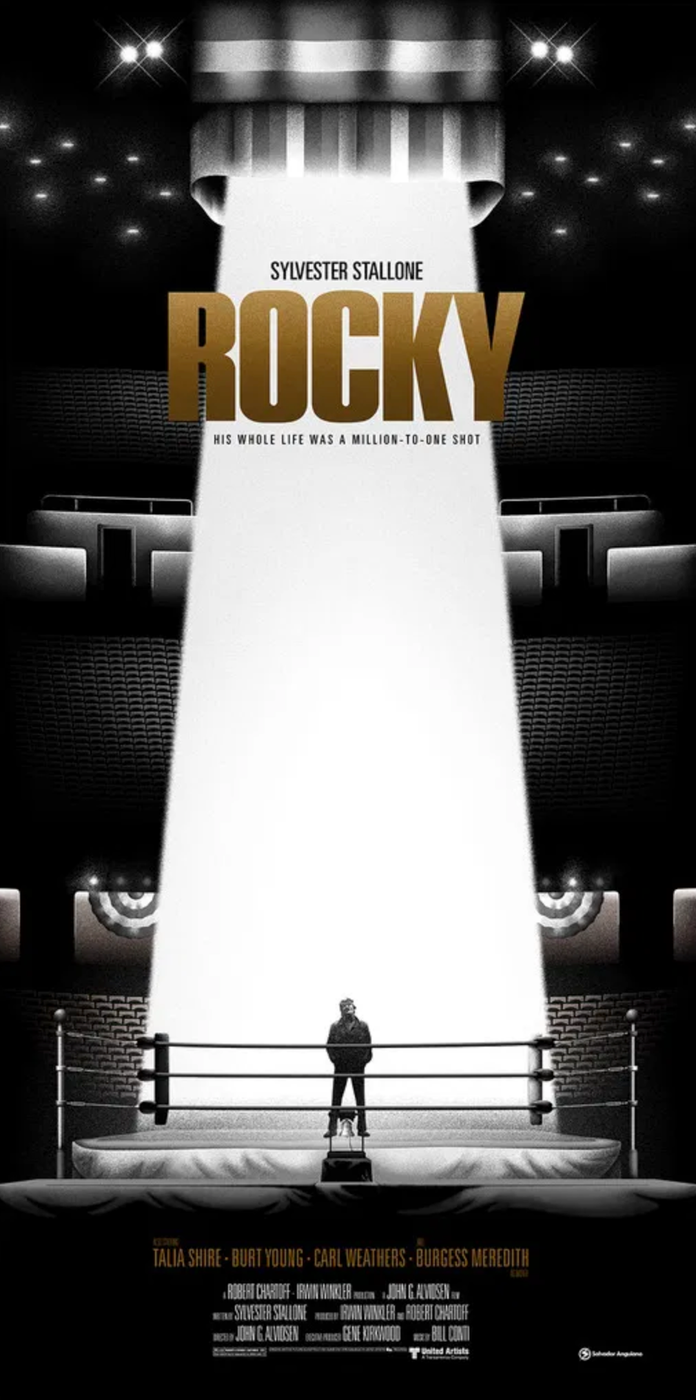 Salvador Anguiano – Rocky, 12 x 24 in, art print, image 6