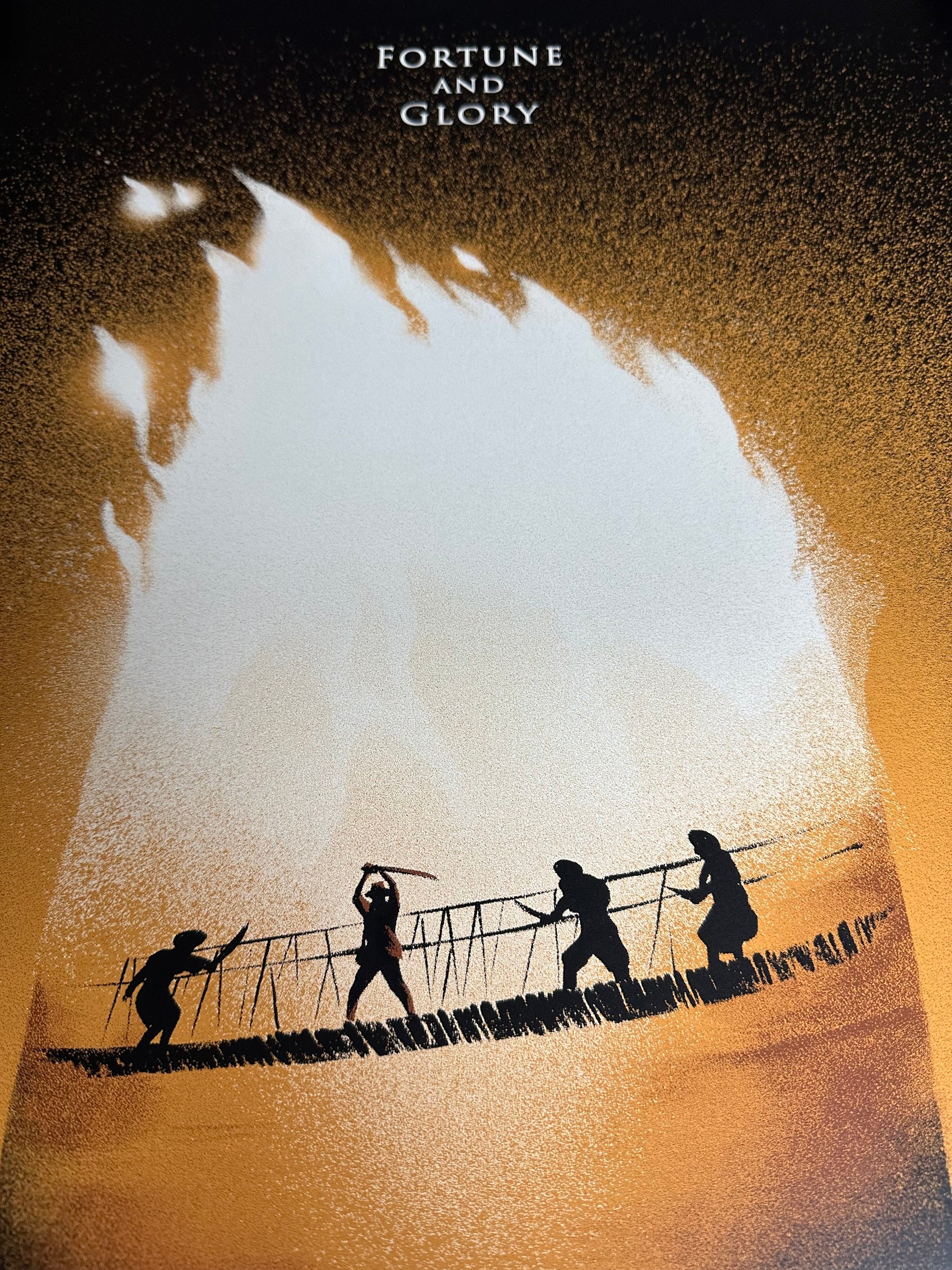 Lyndon Willoughby – Indiana Jones Temple of Doom Variant, 18 x 36 in, art print, image 2