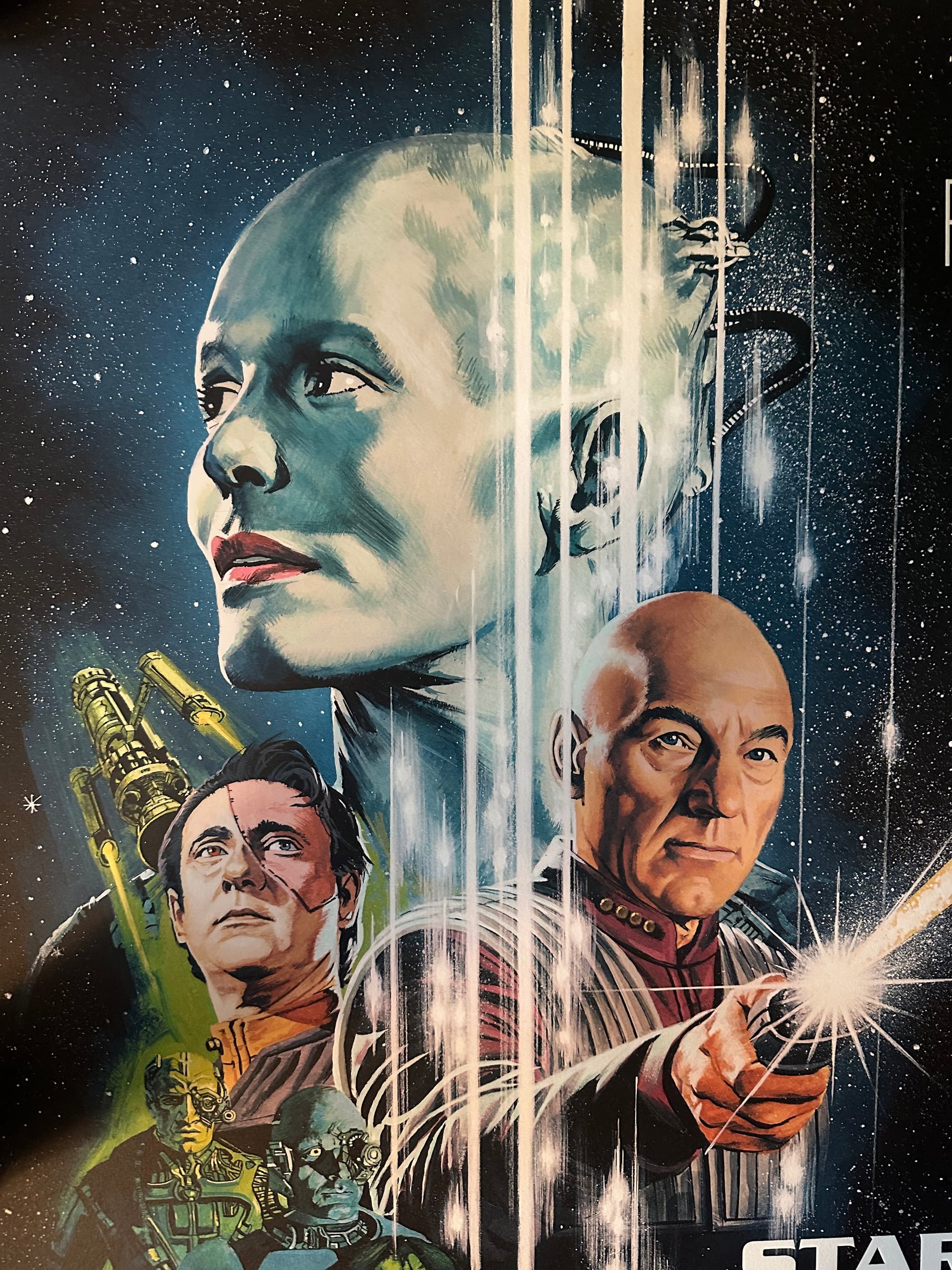 Paul Mann – Star Trek First Contact, 24 x 36 in, poster, image 2