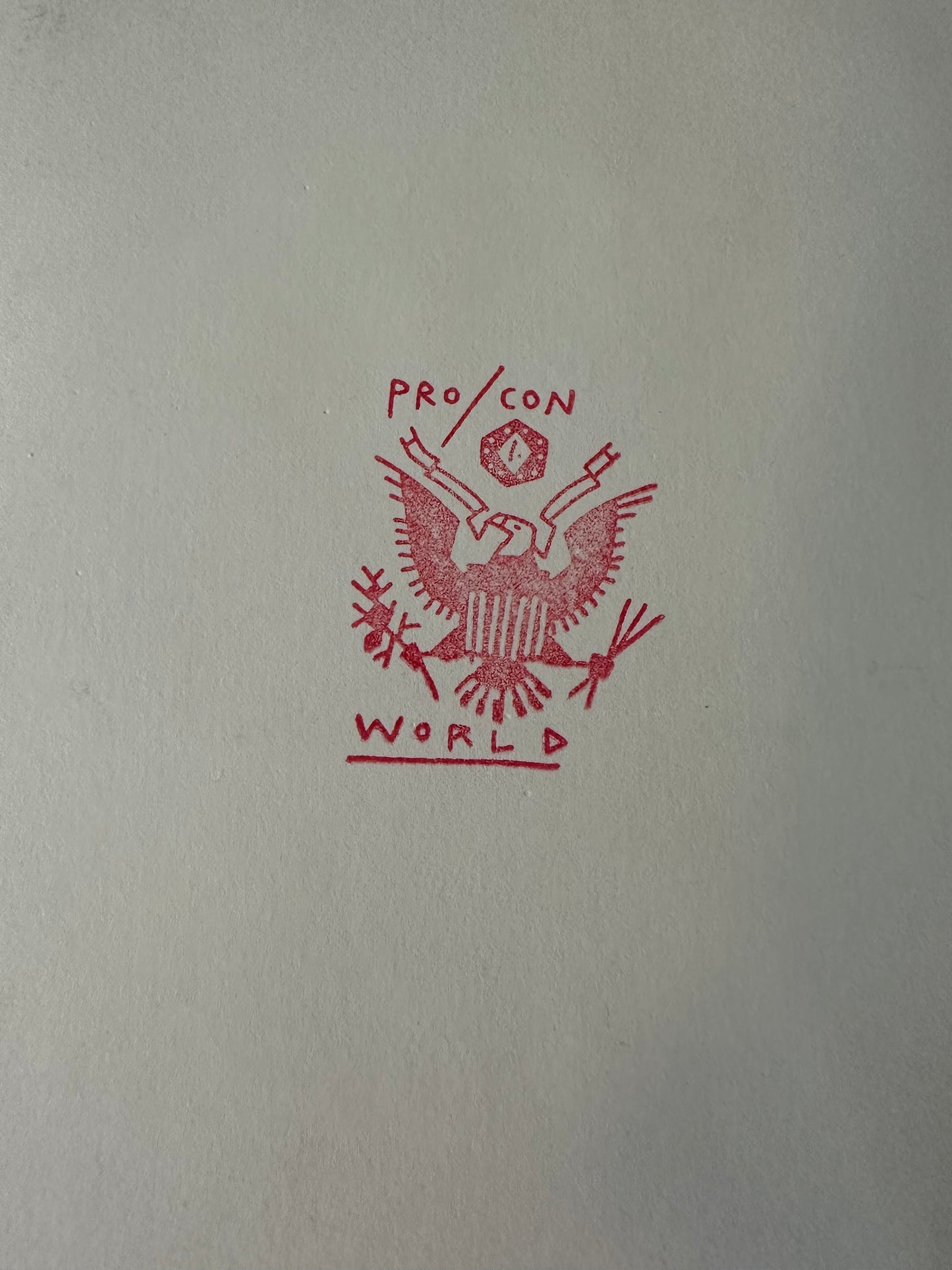 Tyler Stout - Pros and Cons Series VIII Blade Runner Pris Gold Handbill 5x8 art print - detail image 4