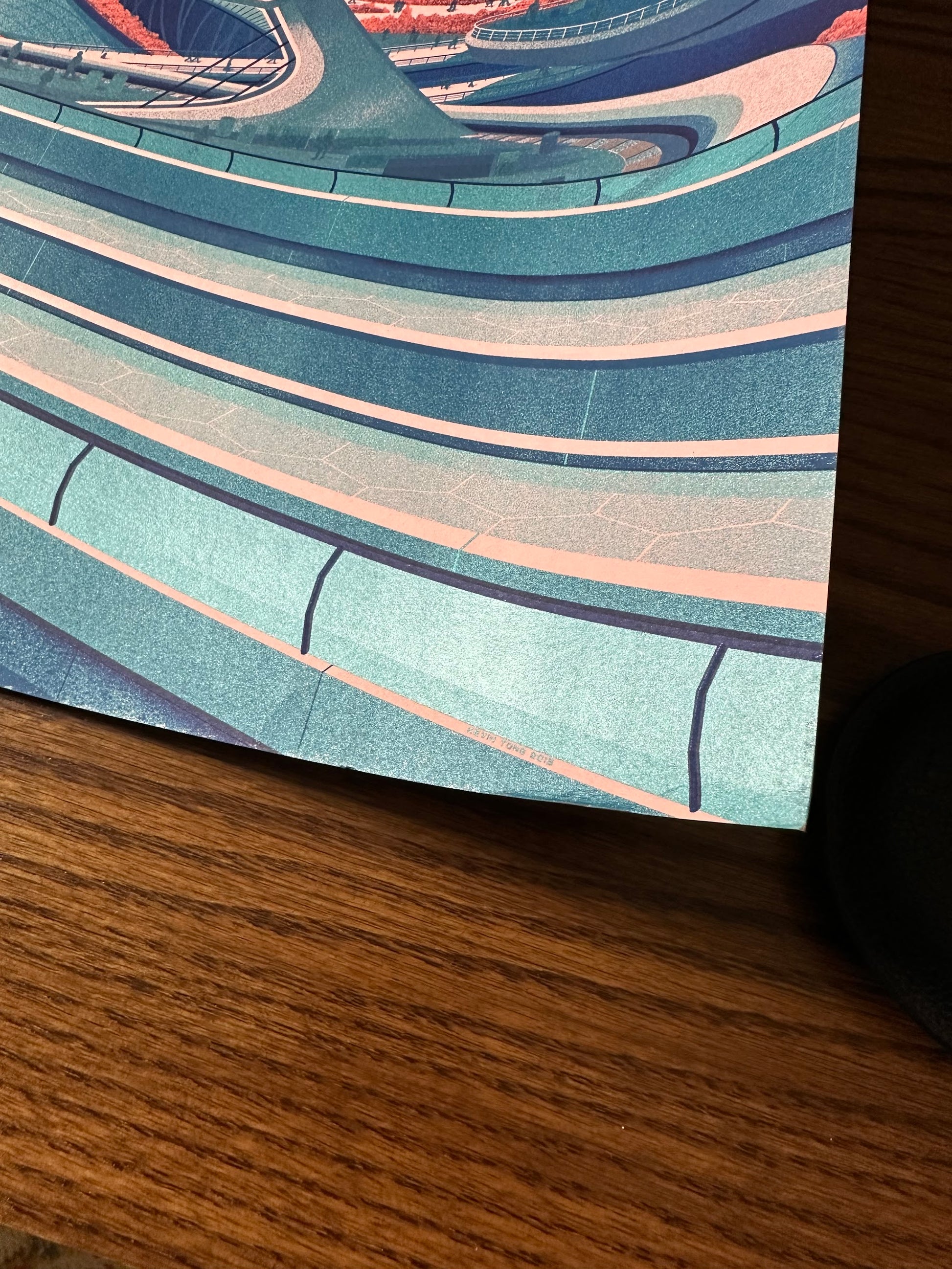 Kevin Tong – Disney's Tomorrowland, 36 x 24 in, poster, image 10