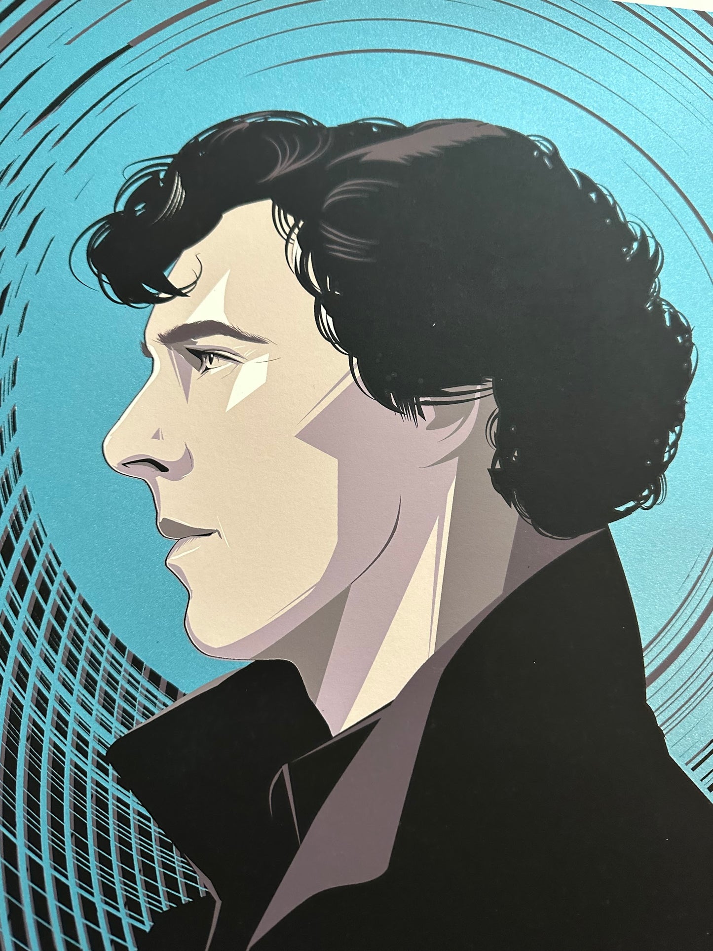 Craig Drake – Sherlock, 24 x 36 in, poster, image 3