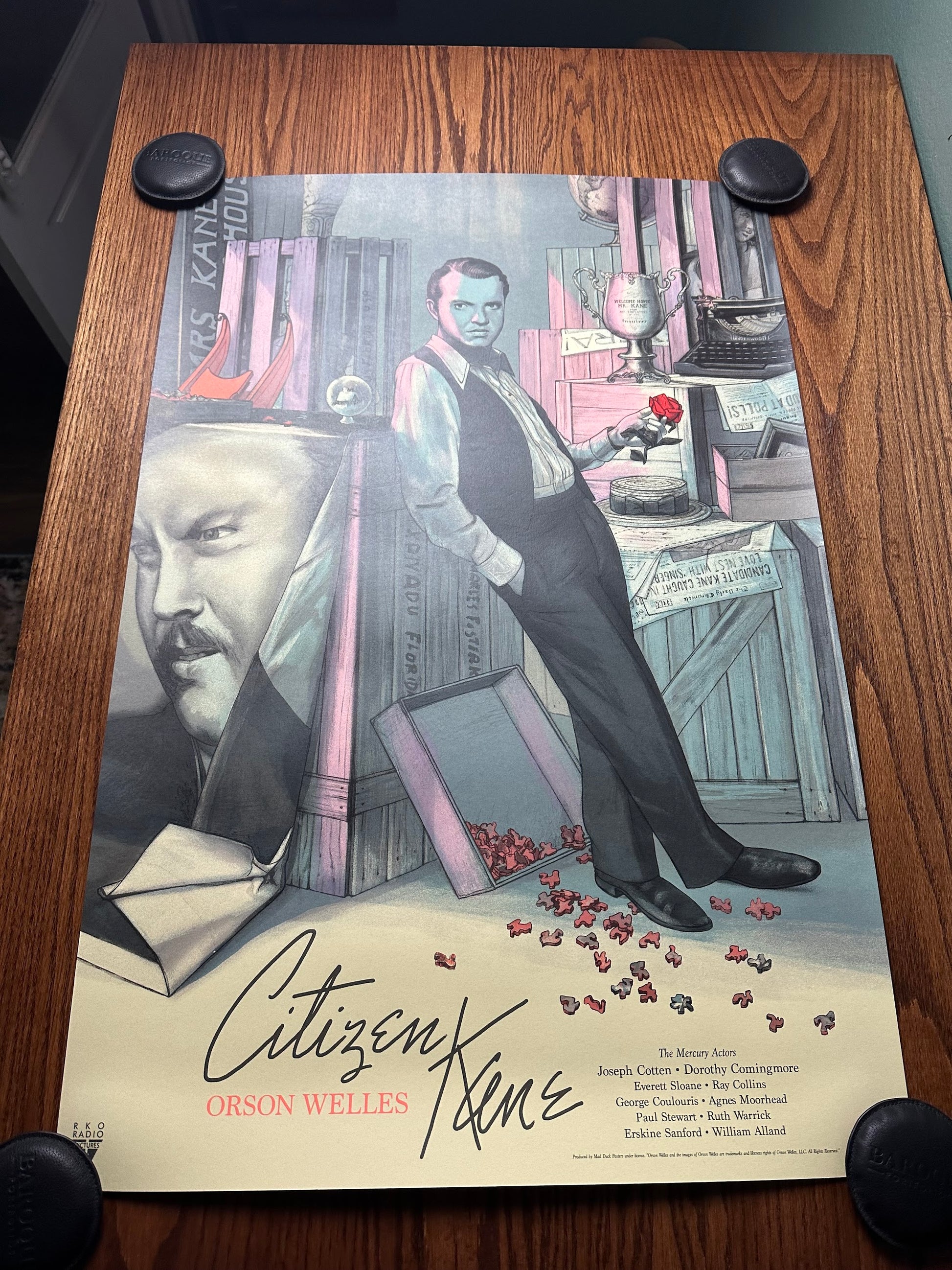 Jonathan Burton – Citizen Kane, 24 x 36 in, poster