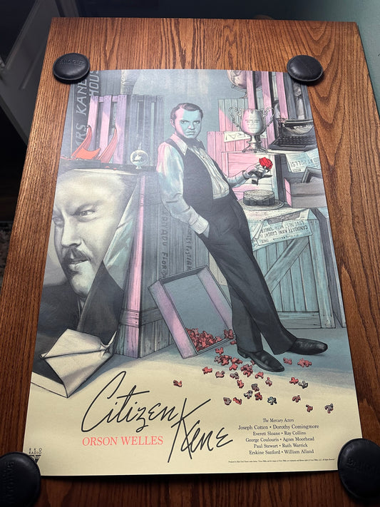 Jonathan Burton – Citizen Kane, 24 x 36 in, poster