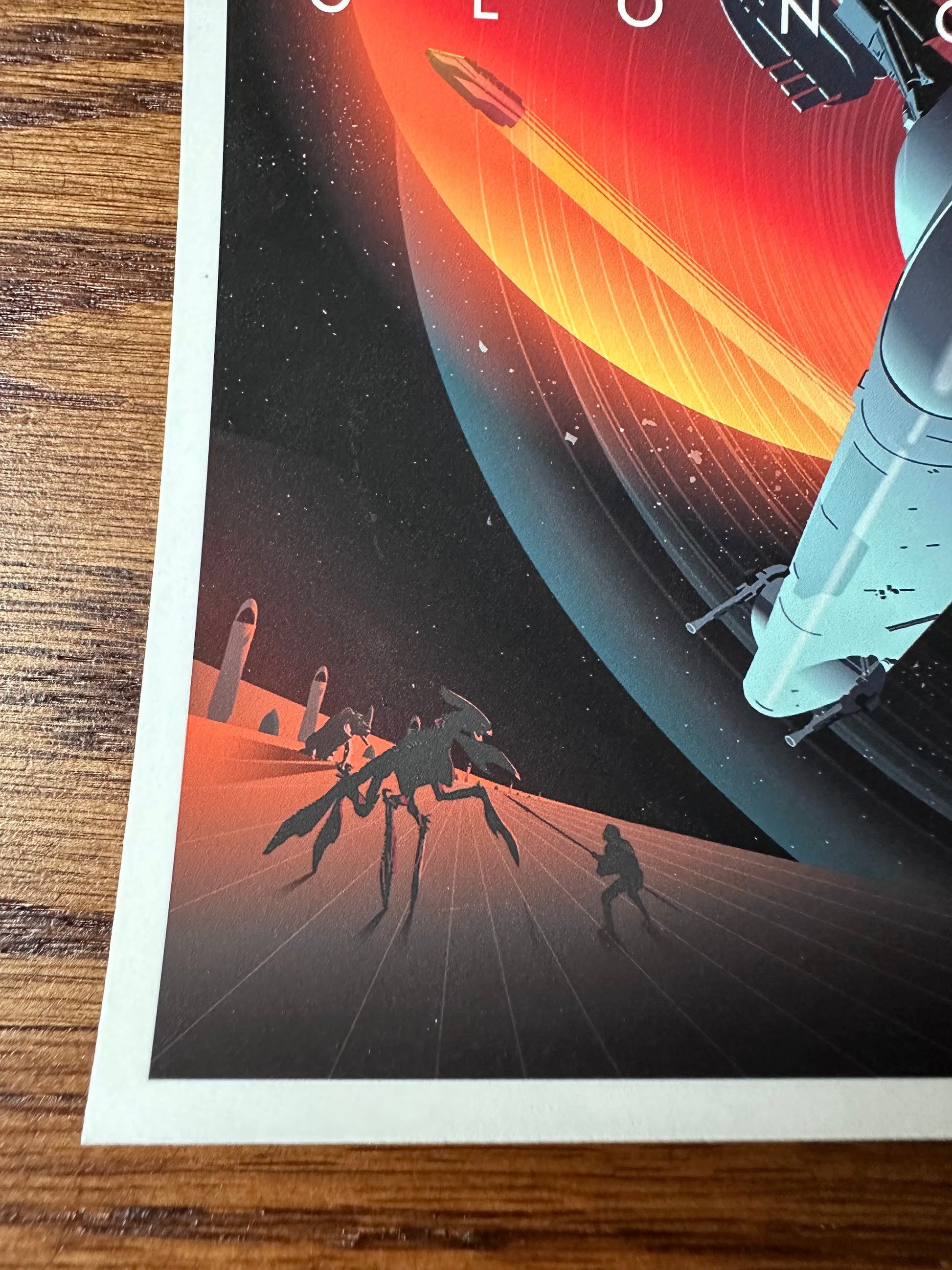 Craig Drake – Star Wars Geonosis Handbill, 4 3/4 x 5 in, art print, image 2