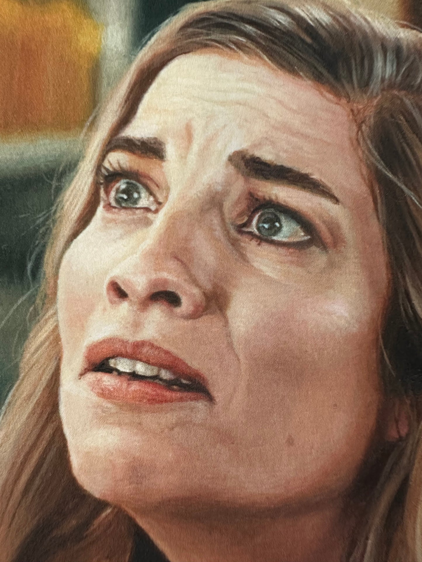 Ashton Gallagher – Schitt's Creek Alexis Rose Portrait, 6 x 6 in, art print, image 2