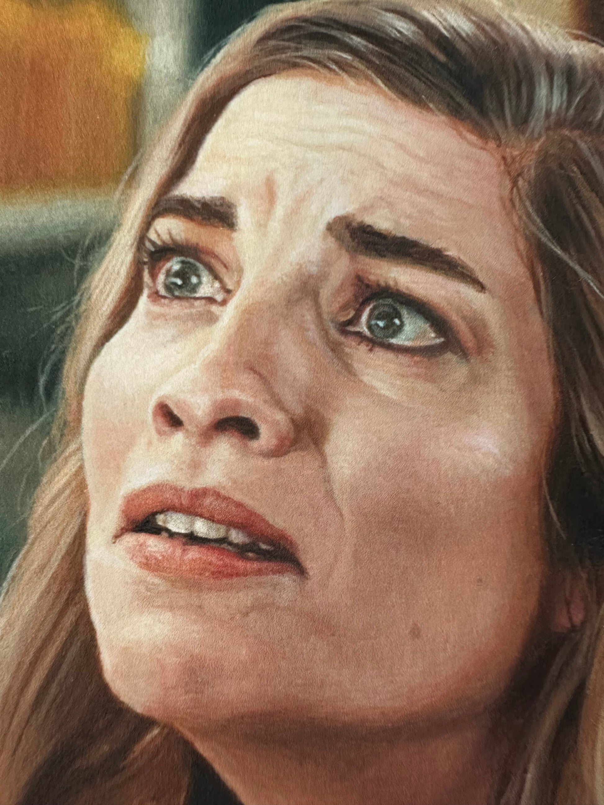Ashton Gallagher – Schitt's Creek Alexis Rose Portrait, 6 x 6 in, art print, image 2