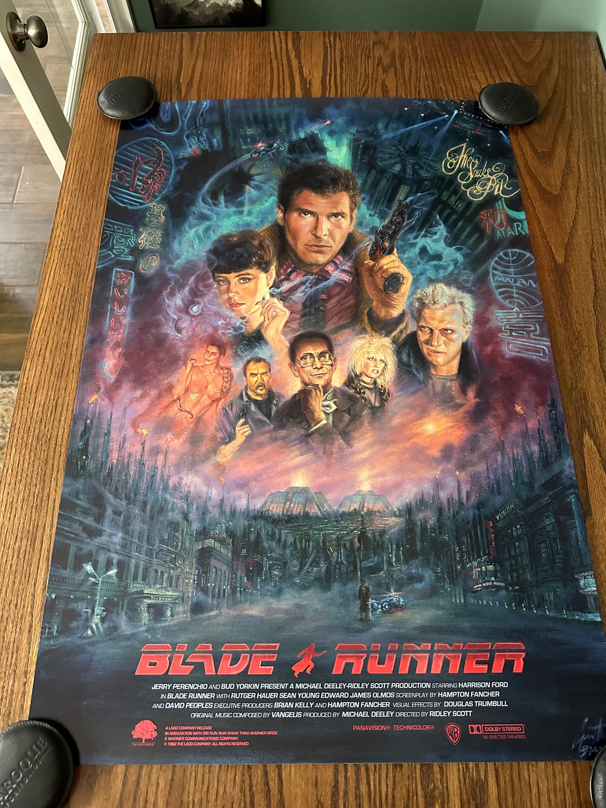 Gustavo Baroni – Blade Runner, 24 x 36 in, poster