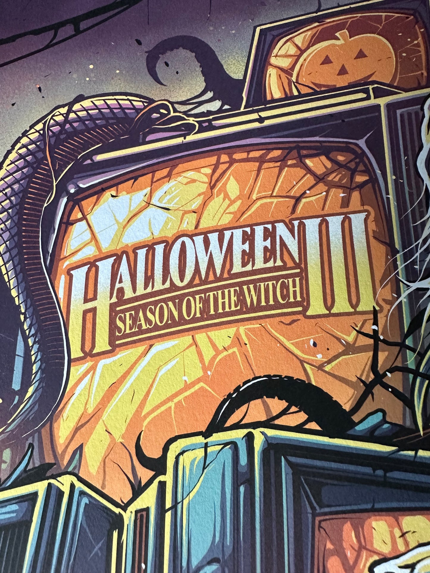 Dan Mumford – Halloween 3 Season of the Witch, 18 x 24 in, art print, image 2