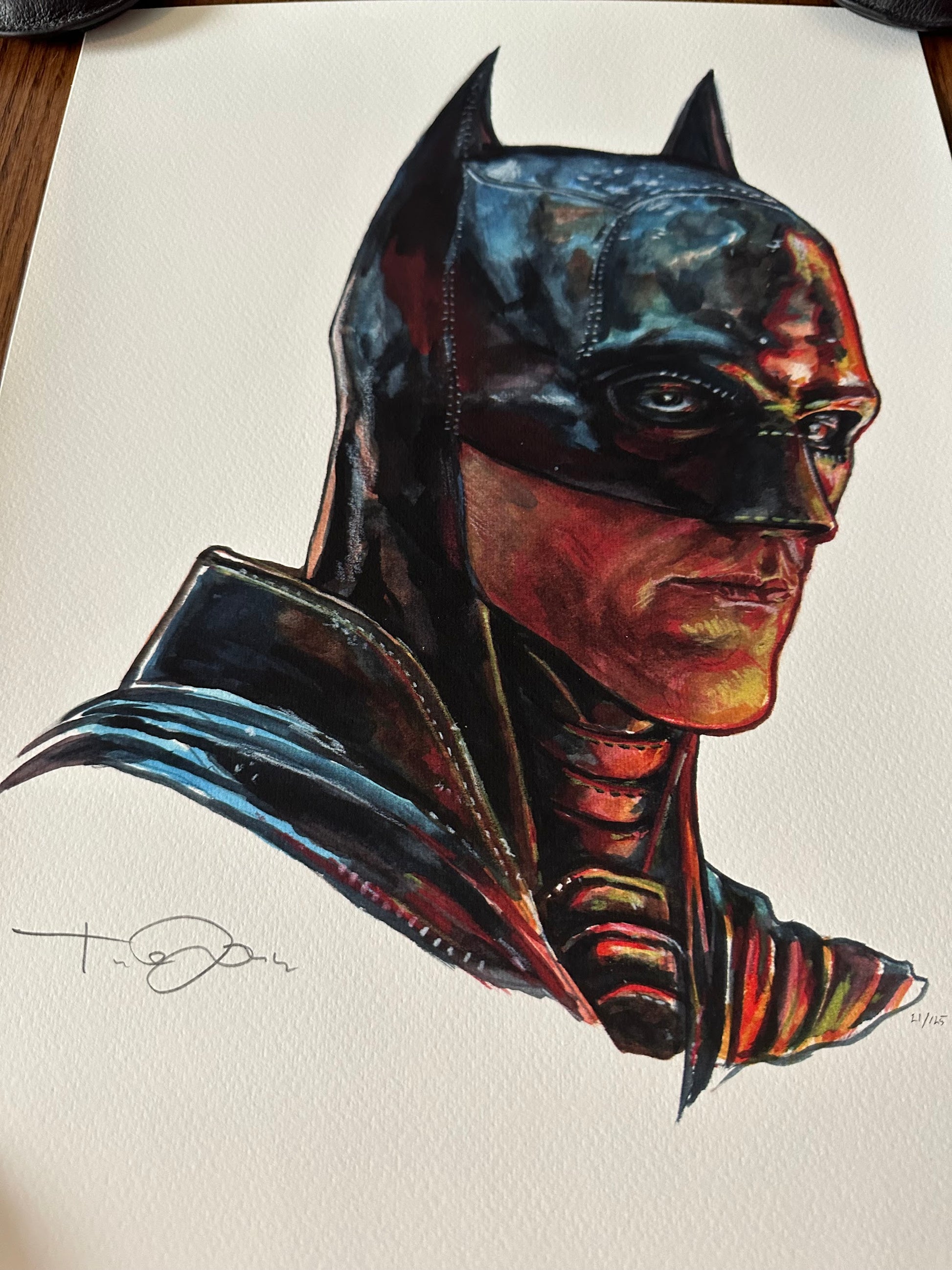 Tim Doyle – Shiny Objects Batman, 12 x 16 in, art print, image 3
