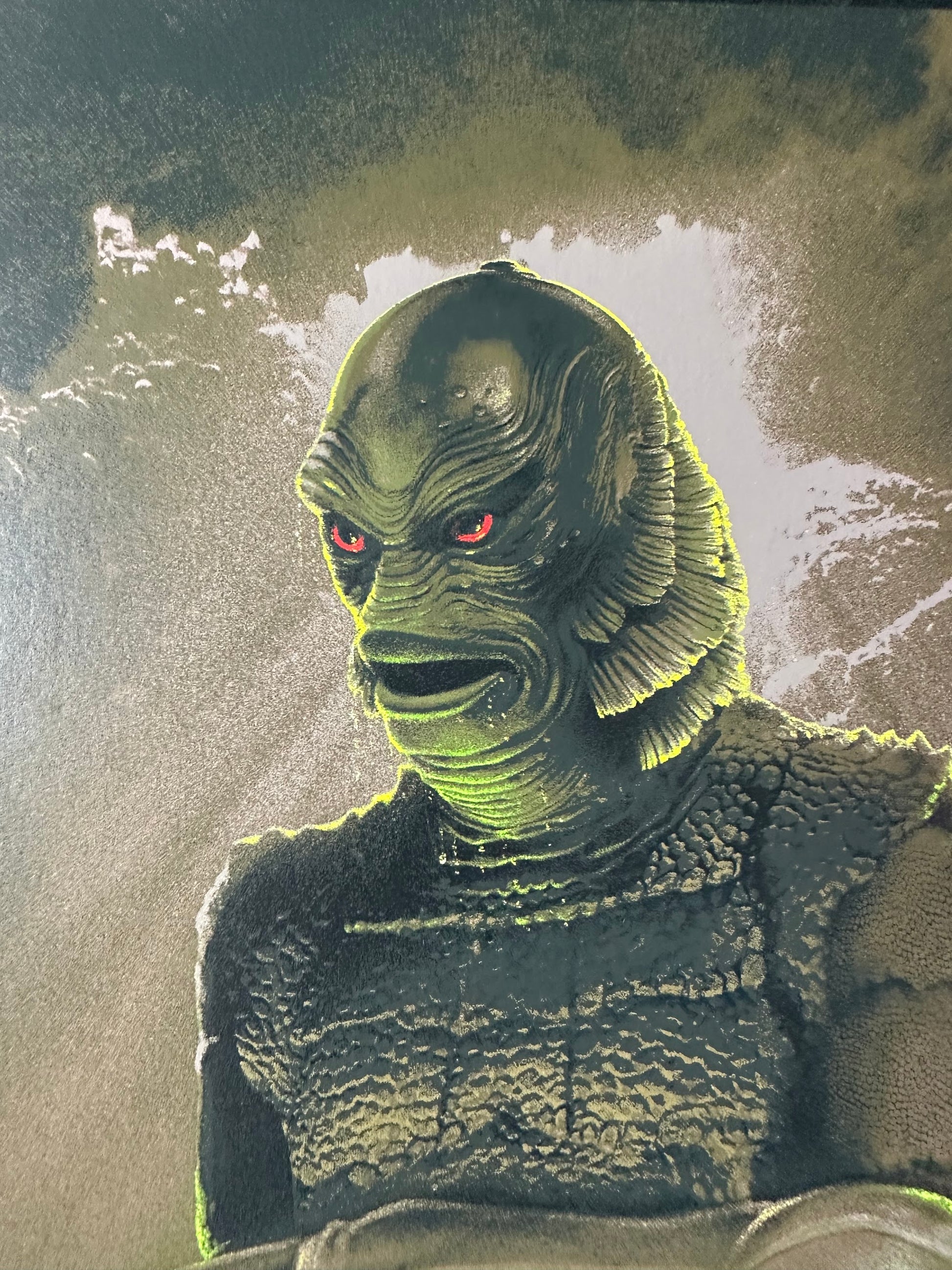 Juan Ramos – Creature from the Black Lagoon, 18 x 36 in, art print, image 2