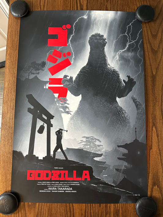 Kevin Wilson – Godzilla Variant, 24 x 36 in, poster