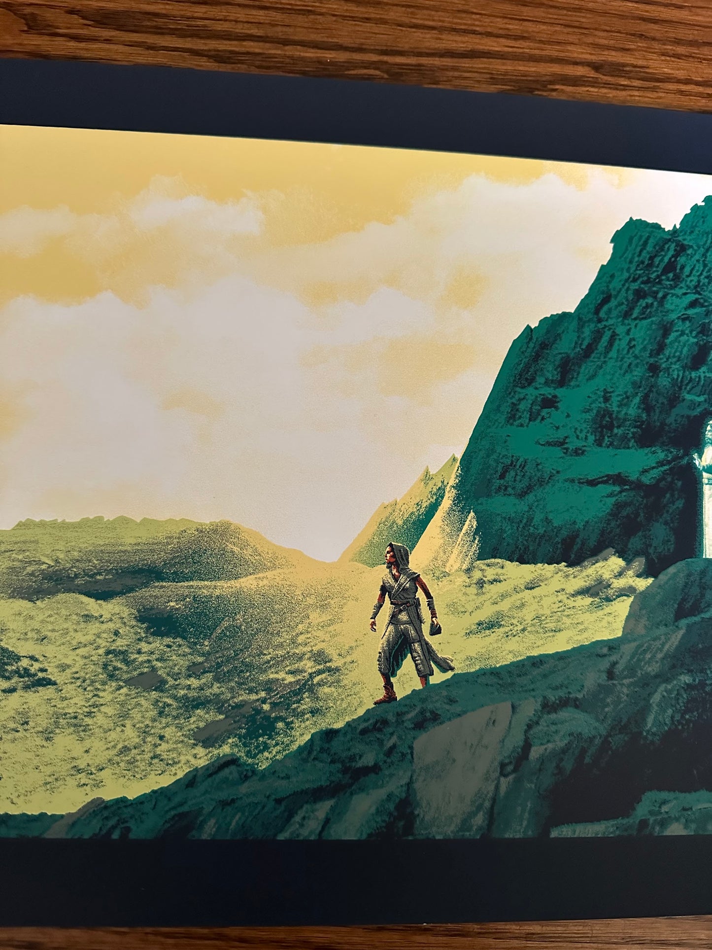 Mark Englert – The Destiny of a Jedi, 36 x 12 in, art print, image 3