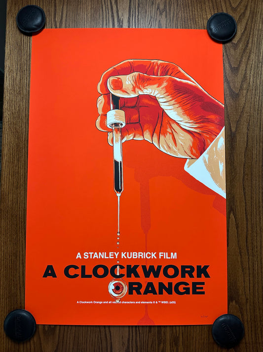 Matthew Woodson – A Clockwork Orange, 24 x 36 in, poster