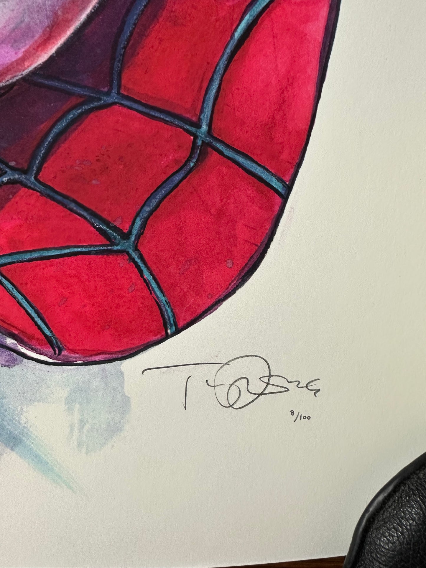 Tim Doyle – Shiny Objects Spider Gwen, 8 x 10 in, art print, image 3