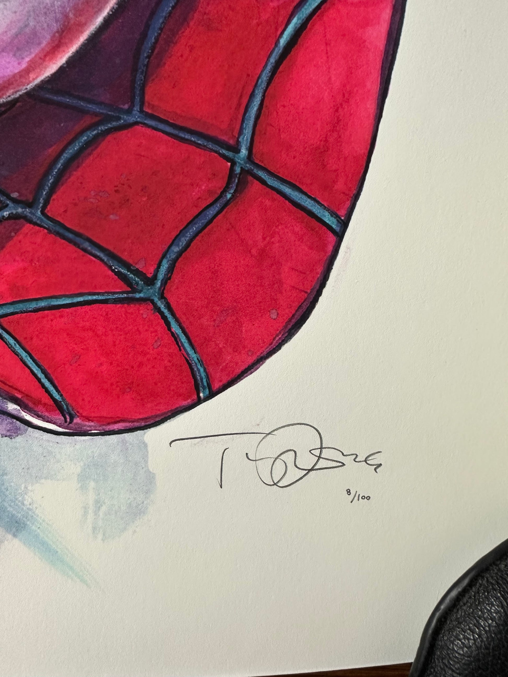 Tim Doyle – Shiny Objects Spider Gwen, 8 x 10 in, art print, image 3