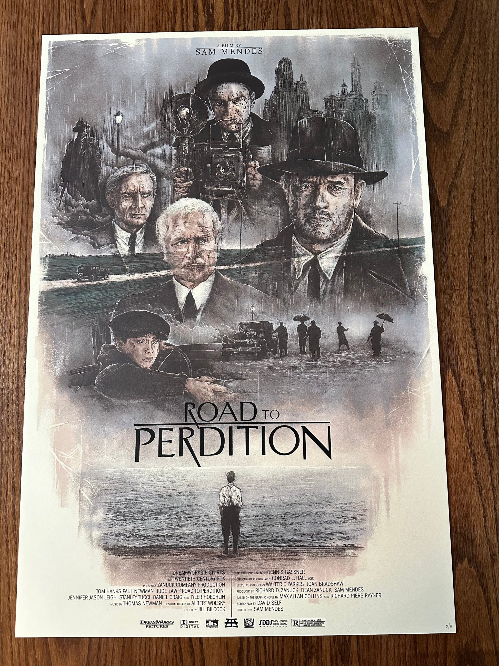 Andrew Rowland - Road to Peridition 24x36 movie poster