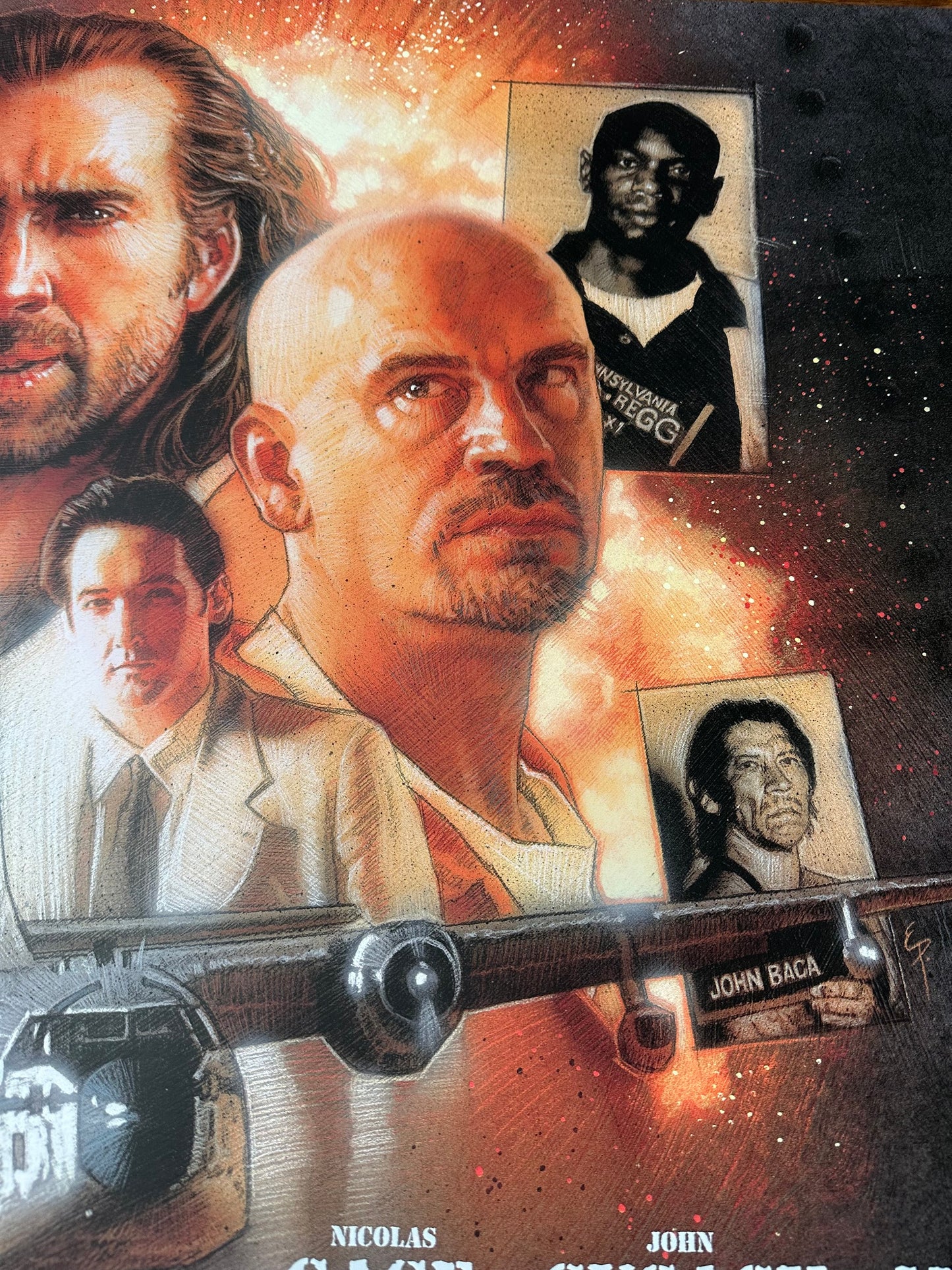 Ethan Pro – Con Air, 36 x 24 in, poster, image 3