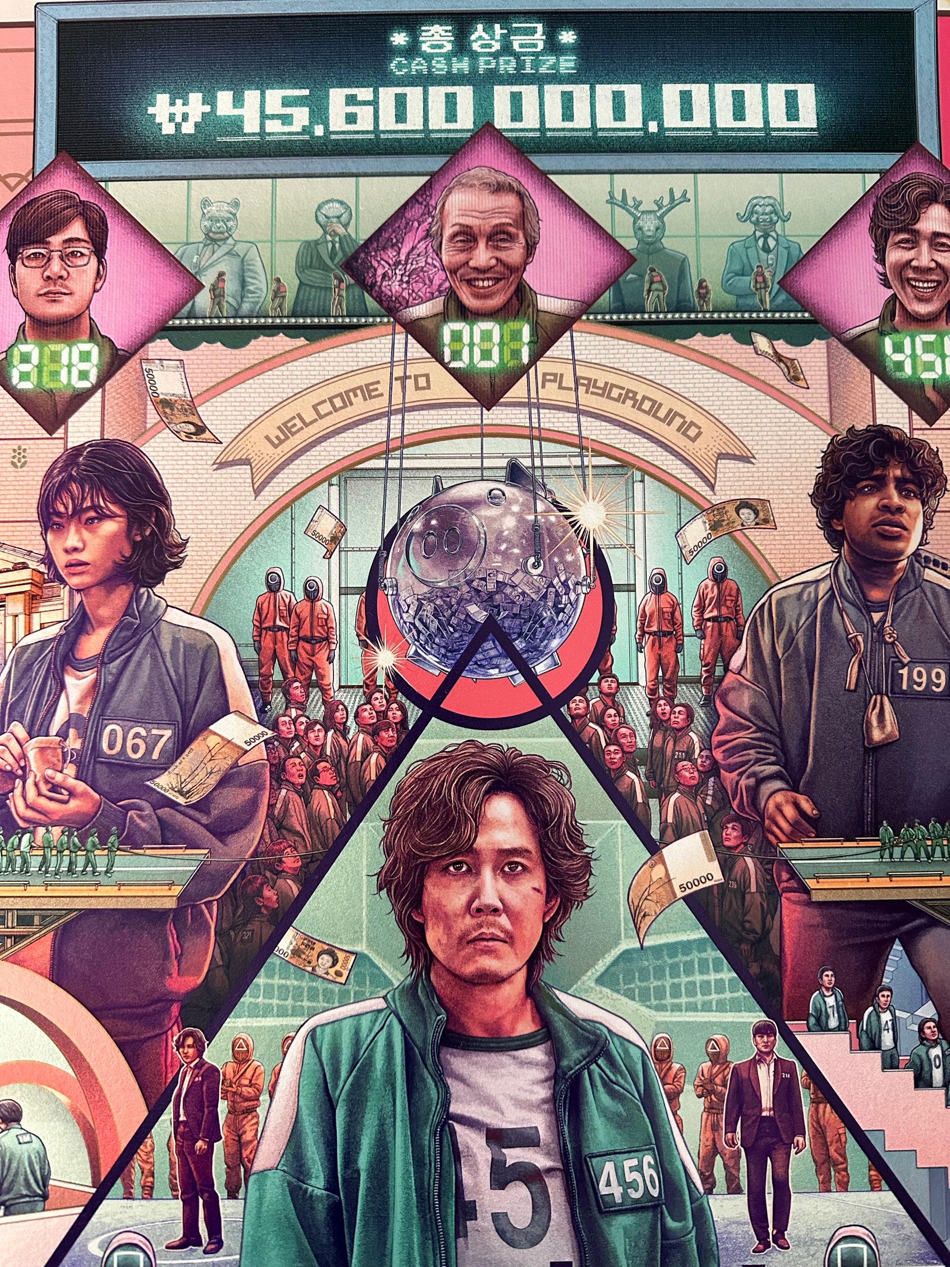 Ise Ananphada - Squid Game Variant 24x36 movie poster - detail image 2