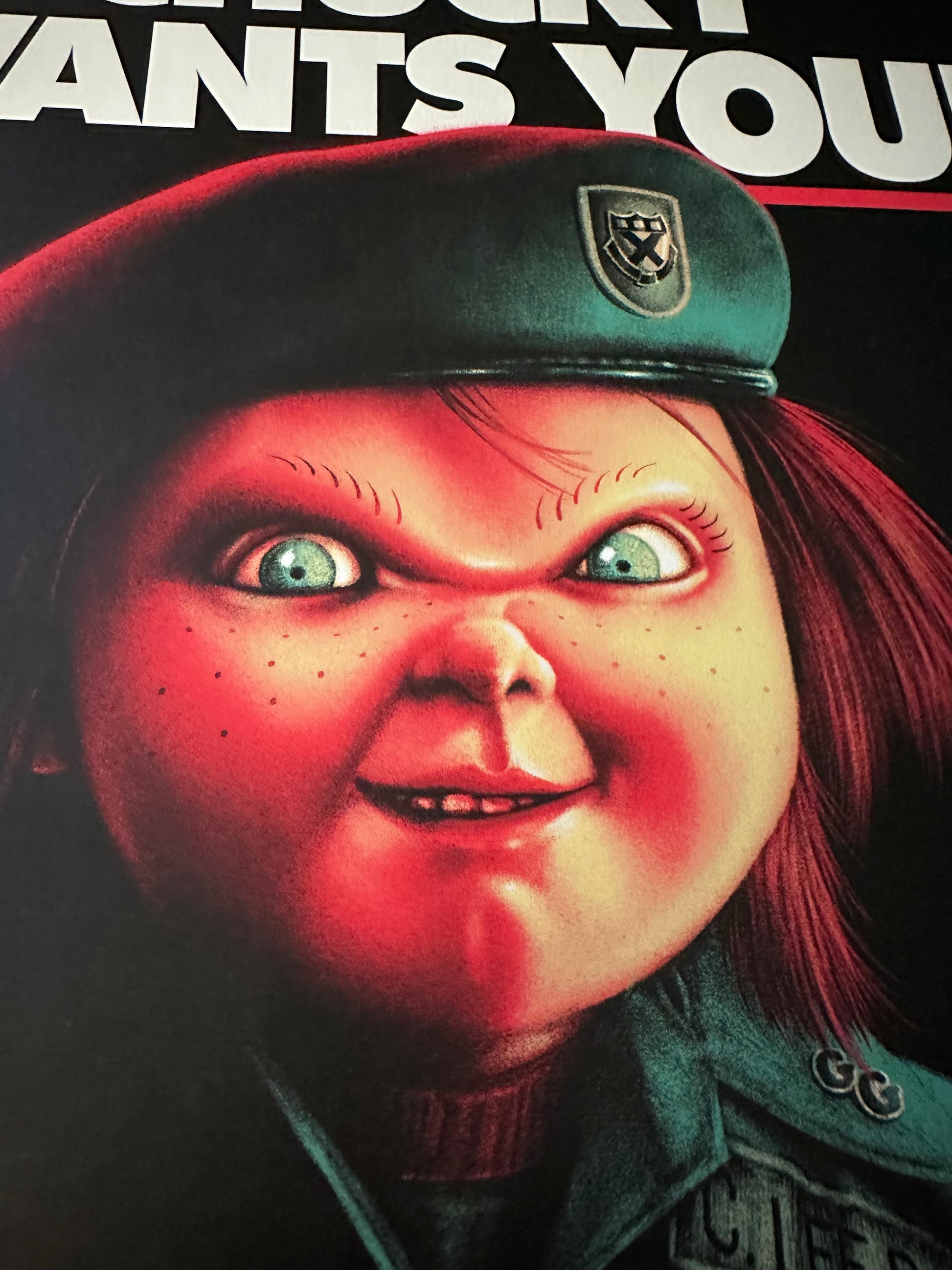 Matt Ryan Tobin – Child's Play 3 Chucky Wants You, 18 x 24 in, art print, image 3