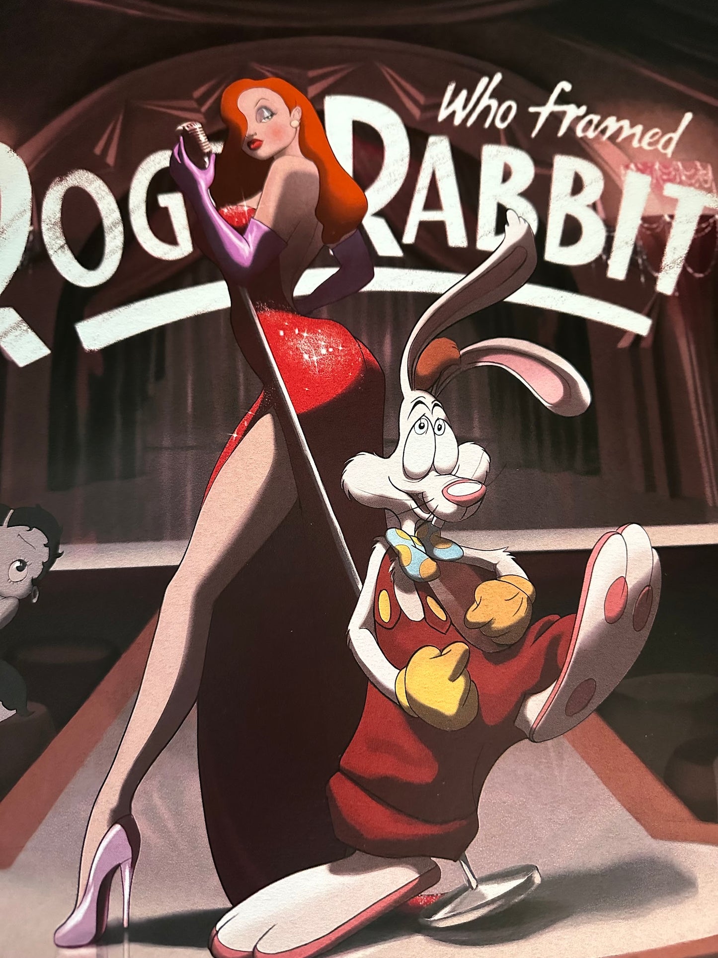 Ann Bembi – Who Framed Roger Rabbit, 36 x 24 in, poster, image 9