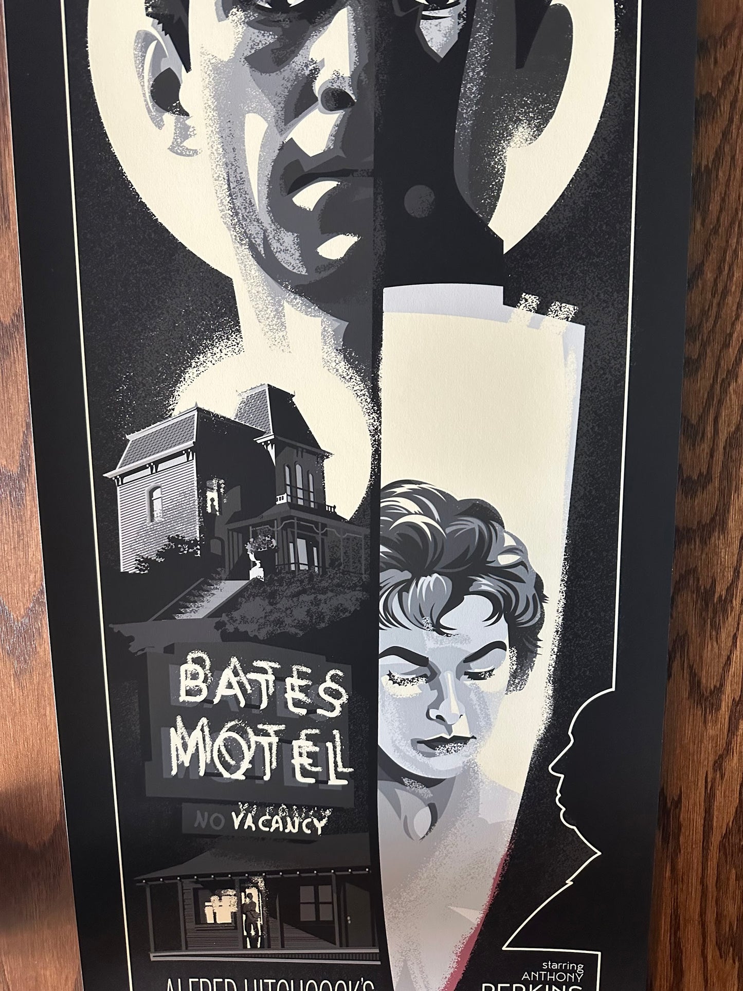 Danny Haas – Psycho, 12 x 36 in, art print, image 3