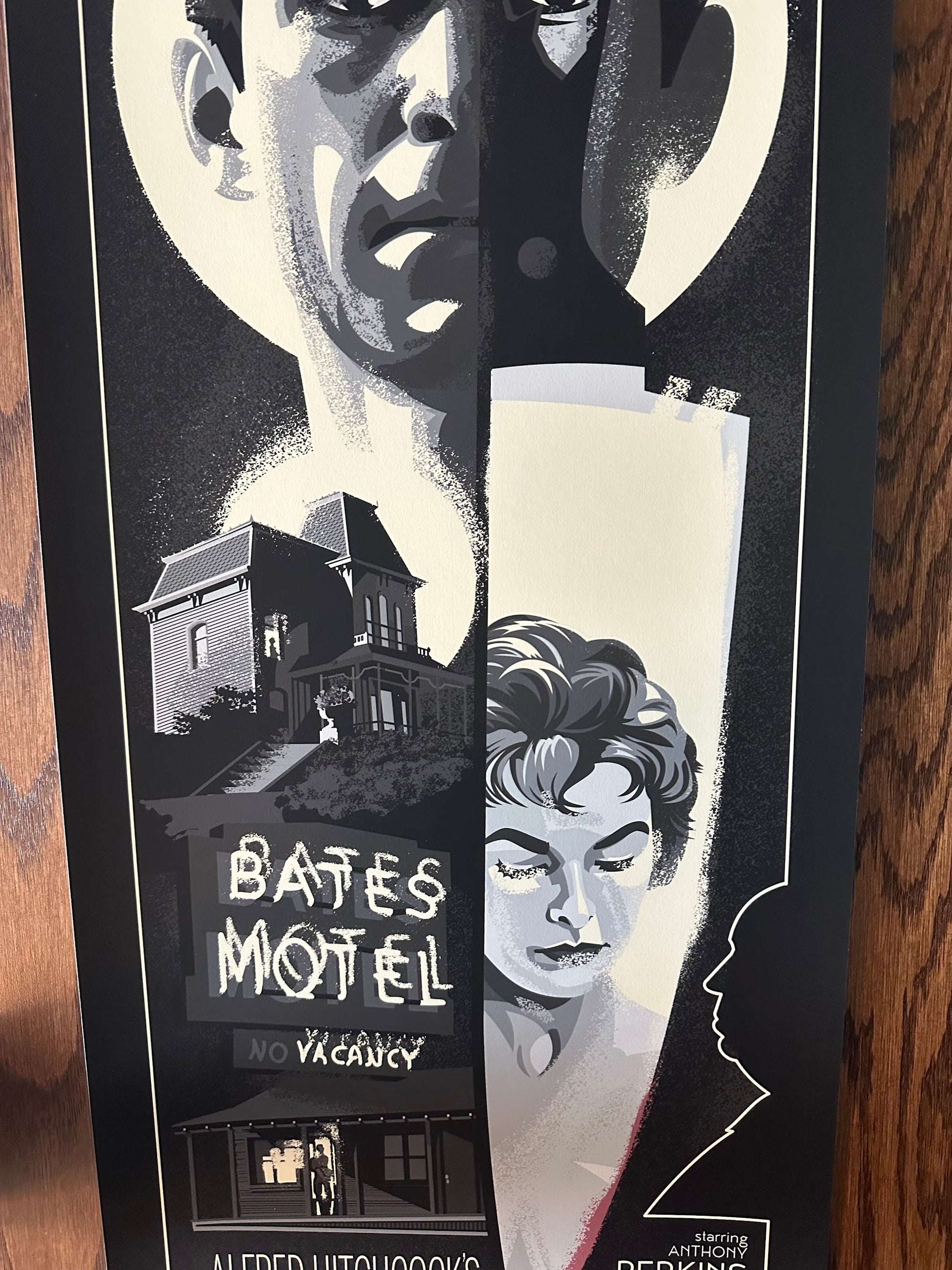 Danny Haas – Psycho, 12 x 36 in, art print, image 3