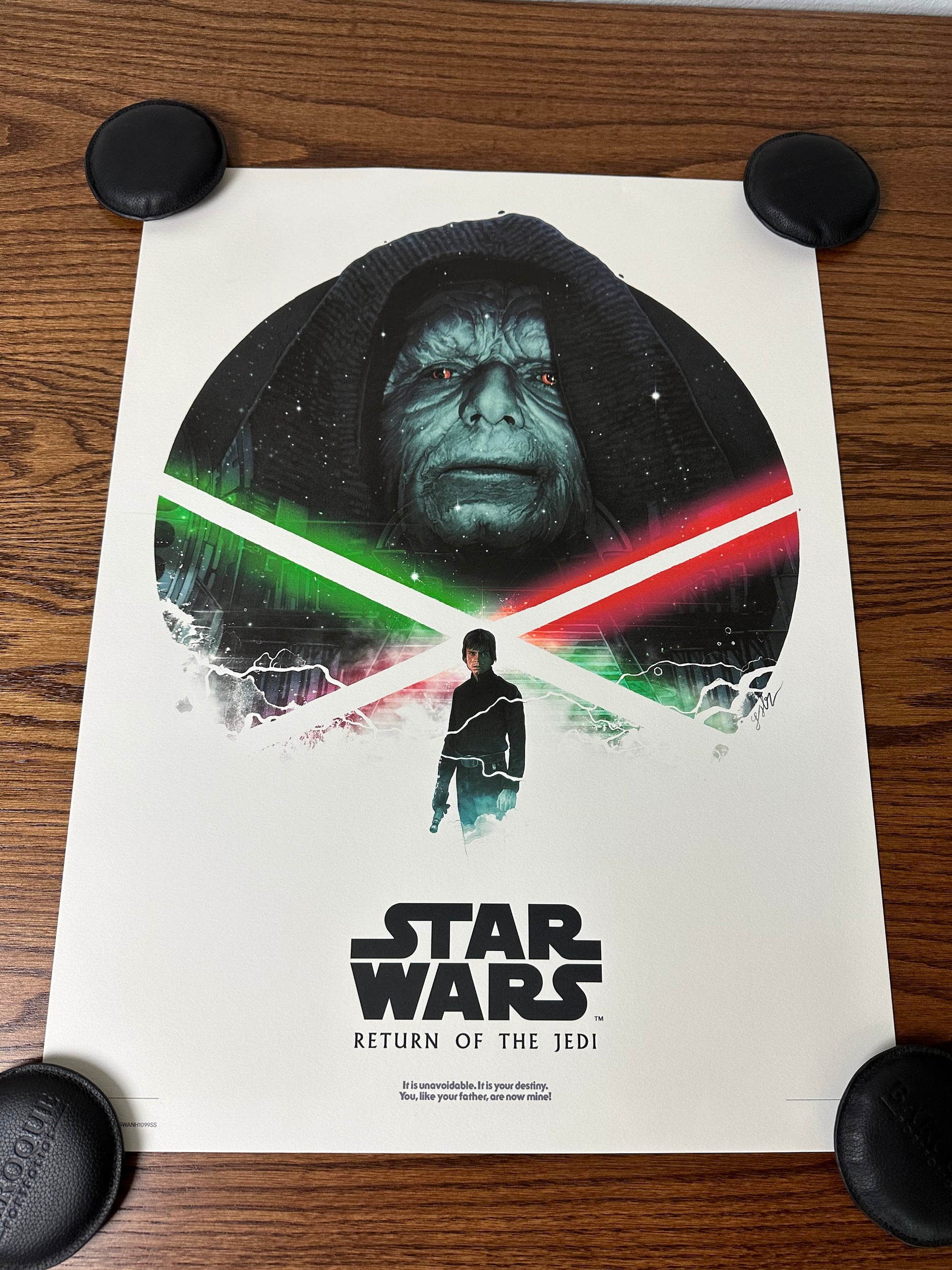 Gabz – Star Wars Return of Jedi, 18 x 24 in, art print, image 2