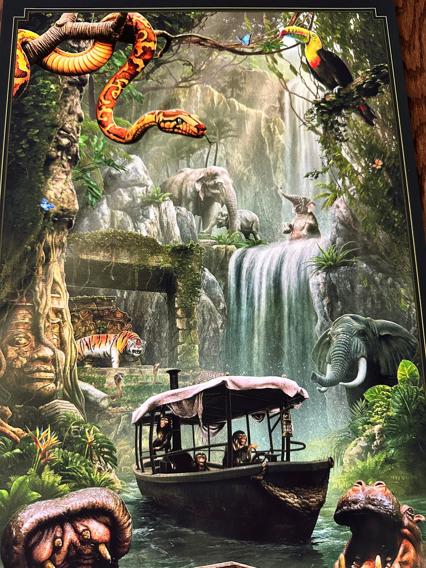 Kevin Wilson - Jungle Cruise 12x24 movie poster - detail image 3