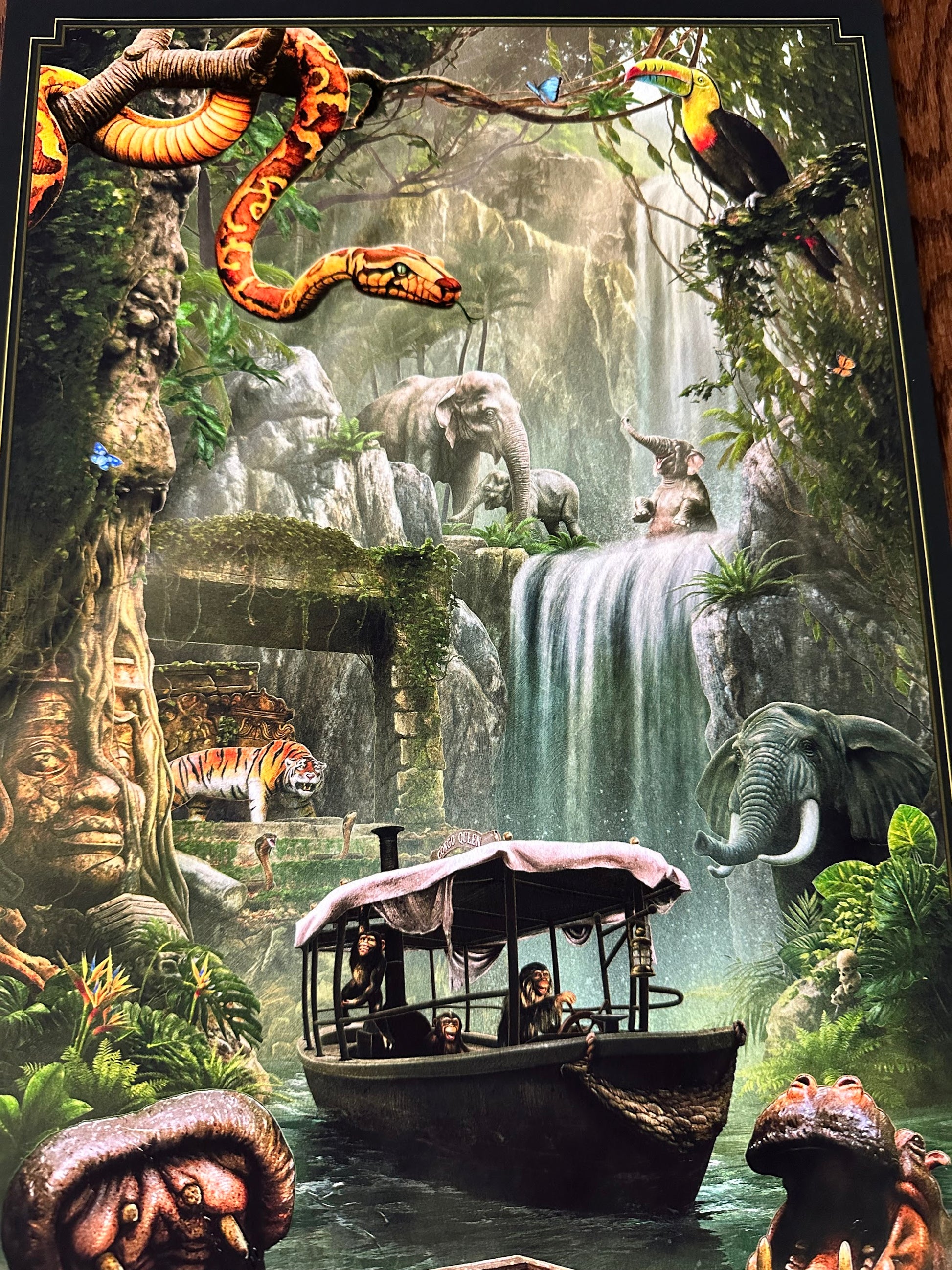 Kevin Wilson - Jungle Cruise 12x24 movie poster - detail image 3