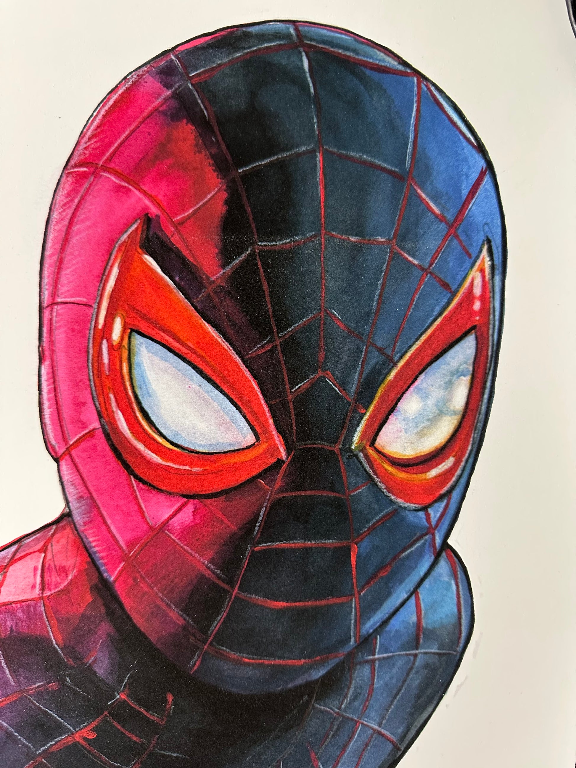 Tim Doyle – Shiny Objects Miles Morales, 8 x 10 in, art print, image 2