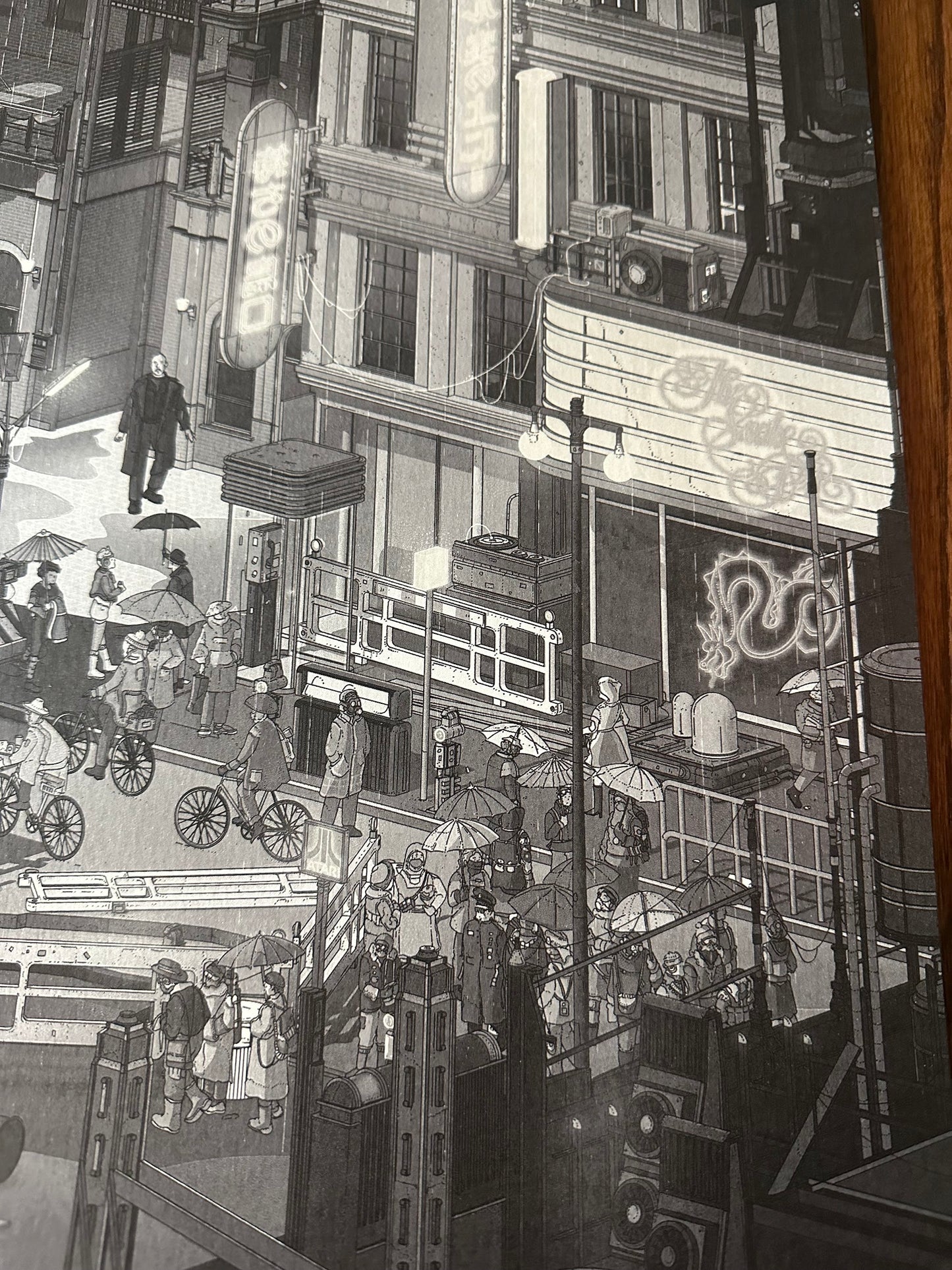 Doug John Miller – Blade Runner B&W Variant, 24 x 36 in, poster, image 7