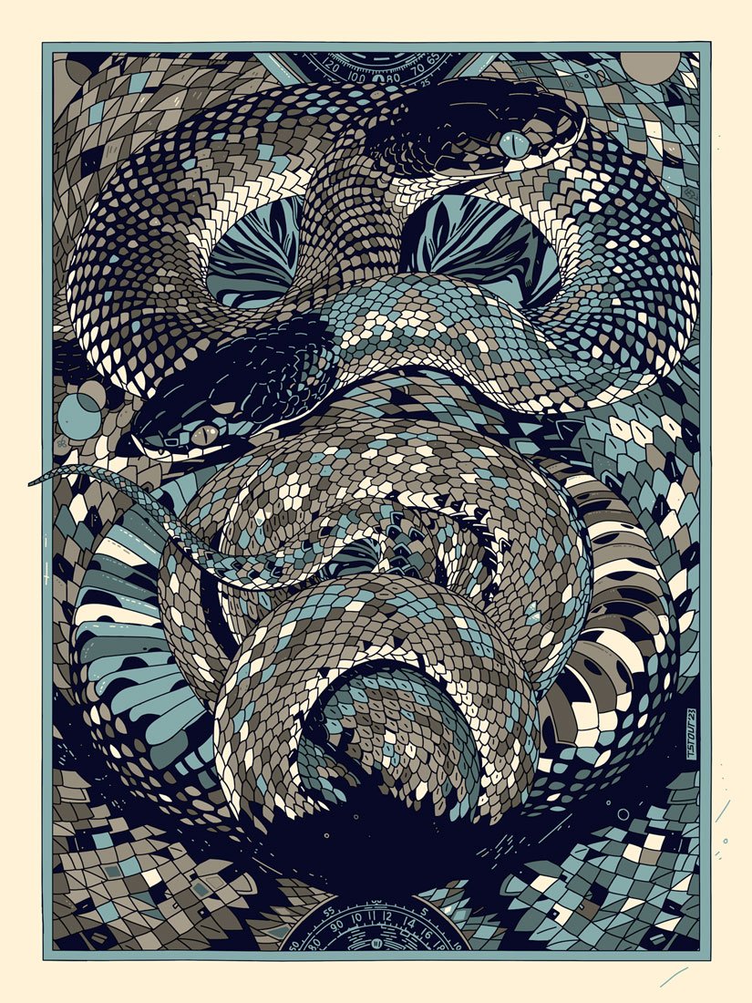 Tyler Stout – Saraph II, 18 x 24 in, art print, image 7