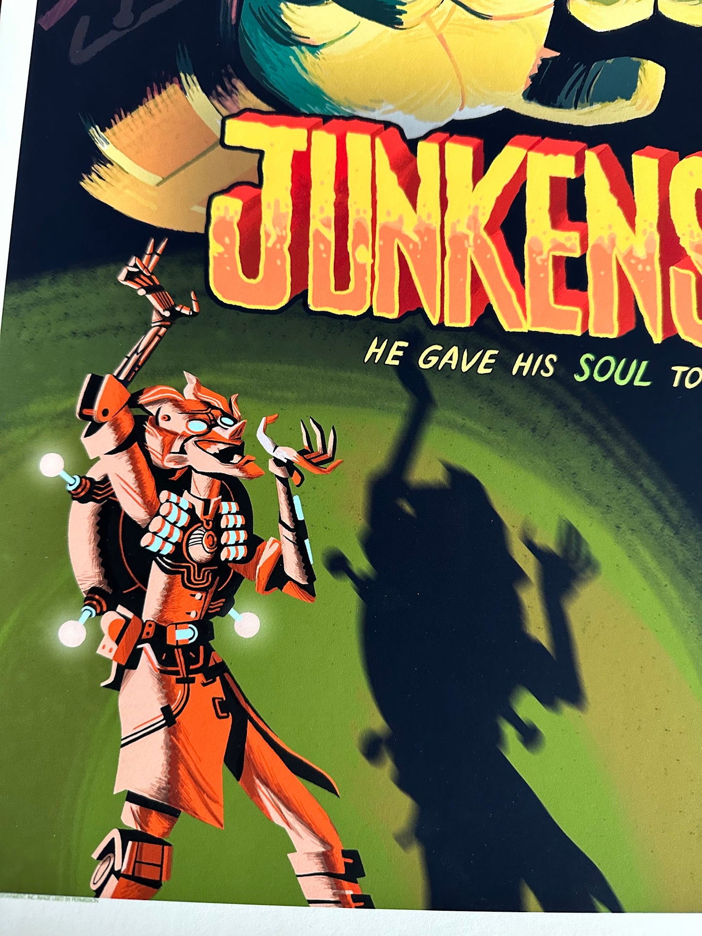 Glen Brogan – Junkenstein, 16 x 24 in, art print, image 5