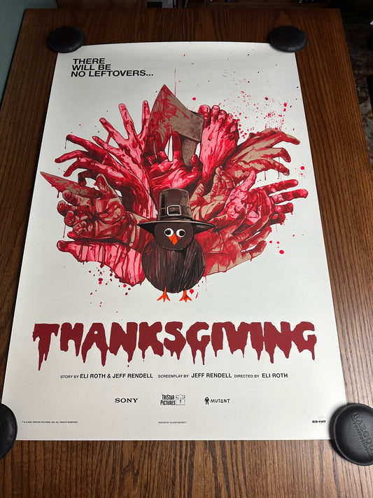 Oliver Barrett – Thanksgiving, 24 x 36 in, poster