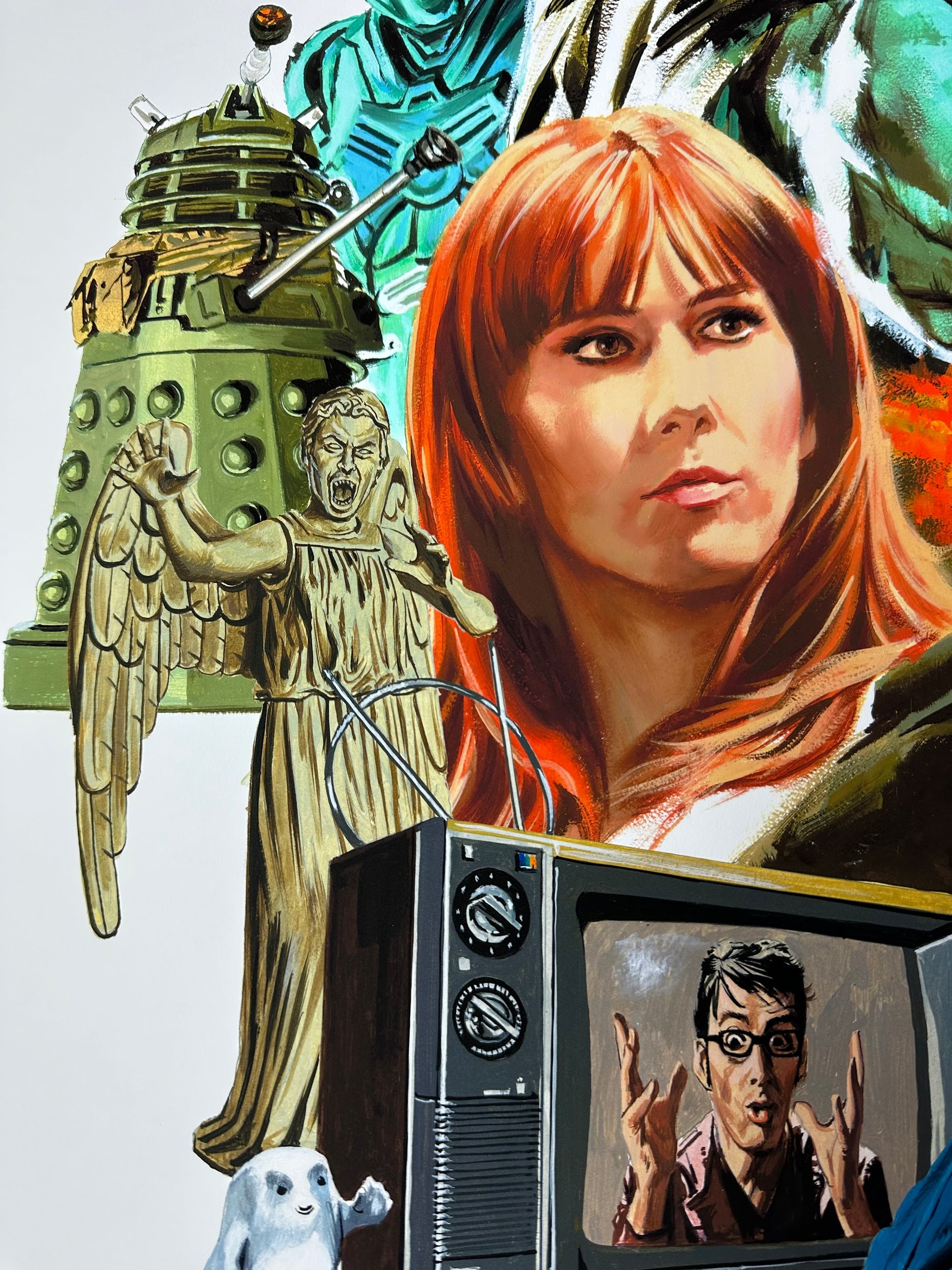 Paul Mann – Doctor Who Variant, 36 x 24 in, poster, image 4
