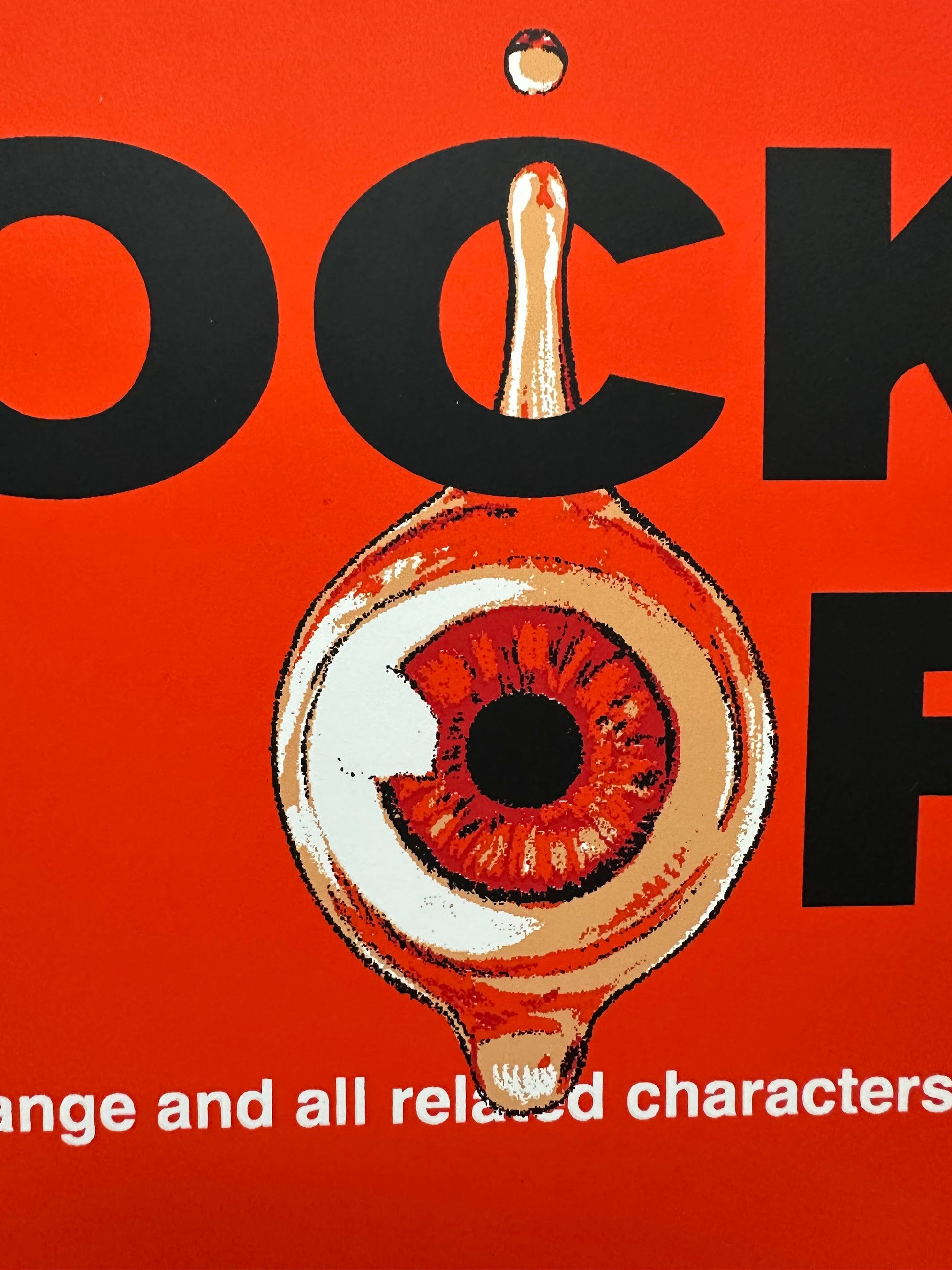 Matthew Woodson – A Clockwork Orange, 24 x 36 in, poster, image 5