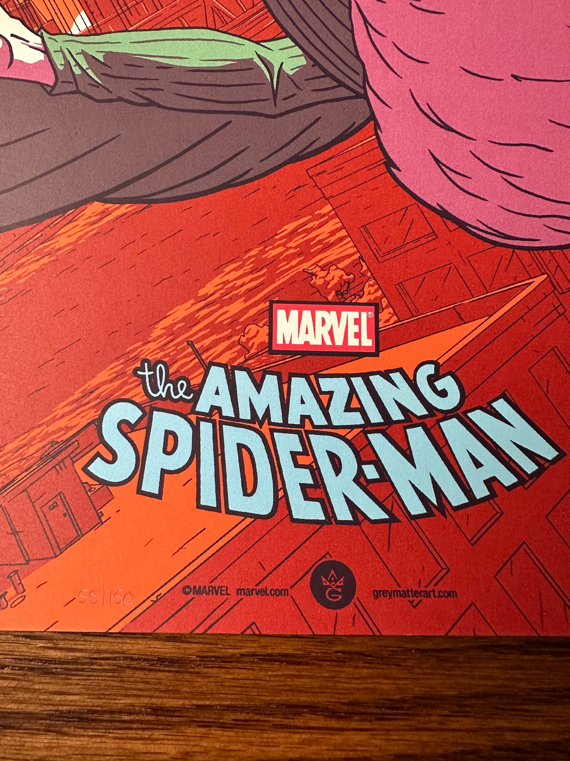 Florey – Spider-Man vs. Vulture, 18 x 24 in, art print, image 5