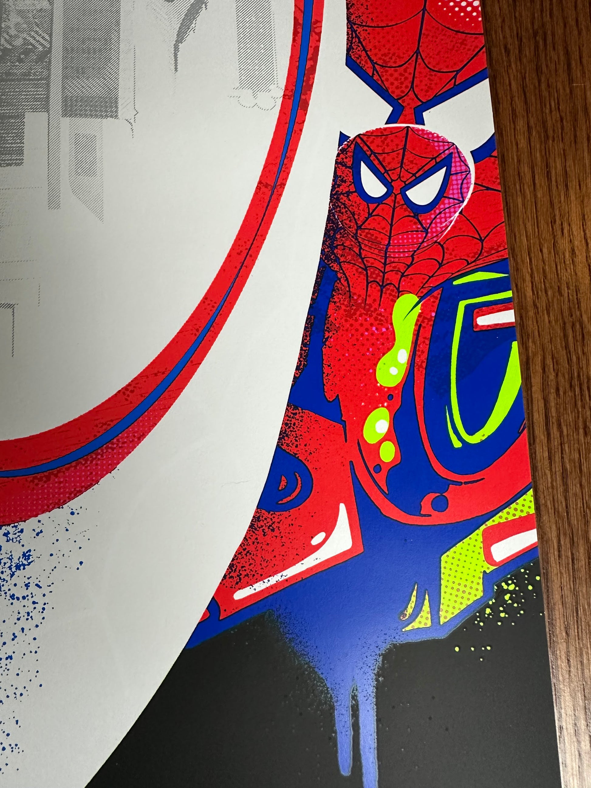 Anthony Petrie – Spider-Man Into the Spider-verse, 24 x 36 in, poster, image 6
