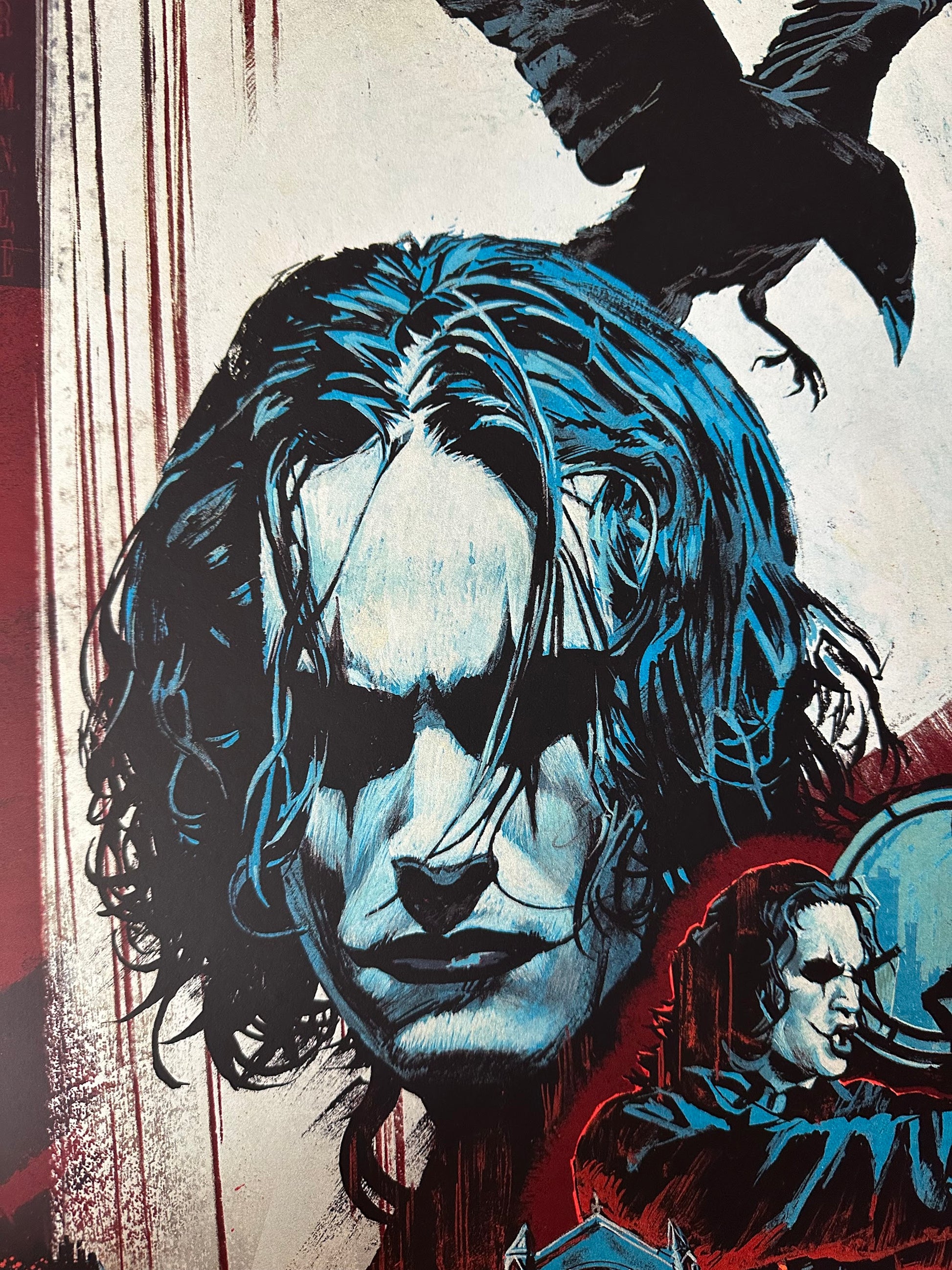 Paul Mann – The Crow Saniose Variant, 24 x 36 in, poster, image 2